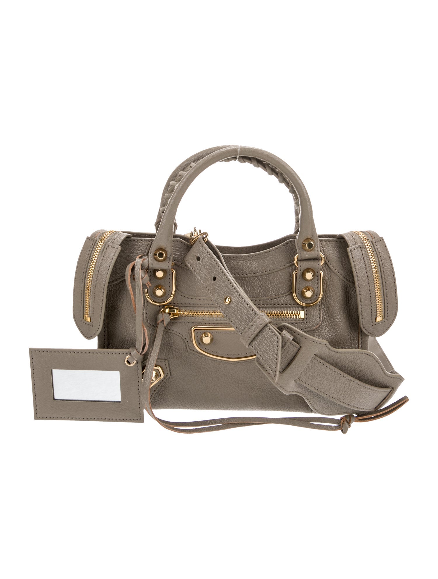 Balenciaga Leather City Mini