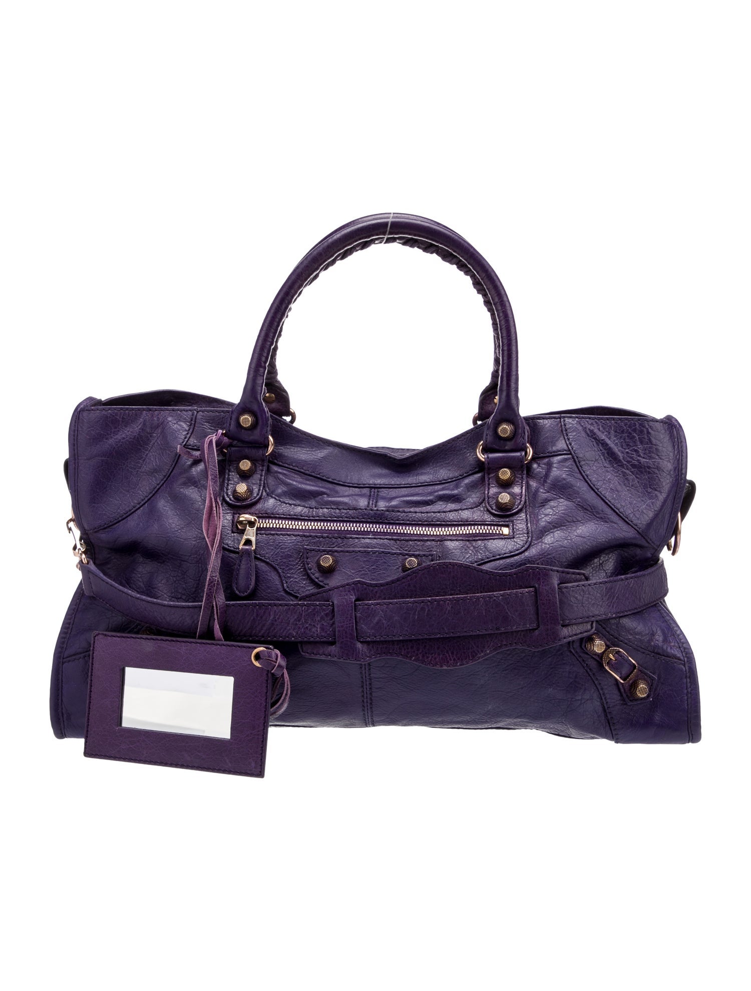 Balenciaga Leather Motocross City Giant