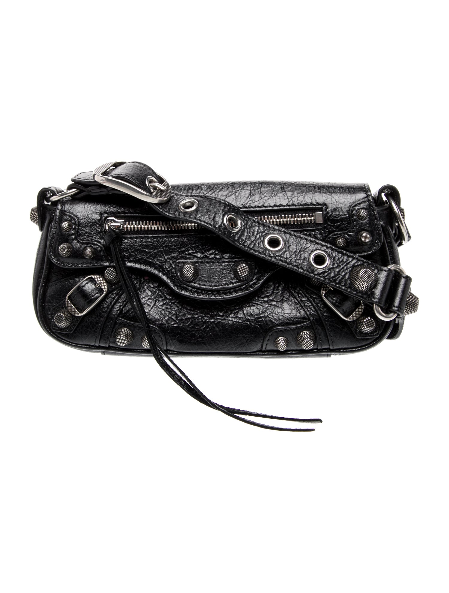 Balenciaga Leather Le Cagole Sling Small 2024