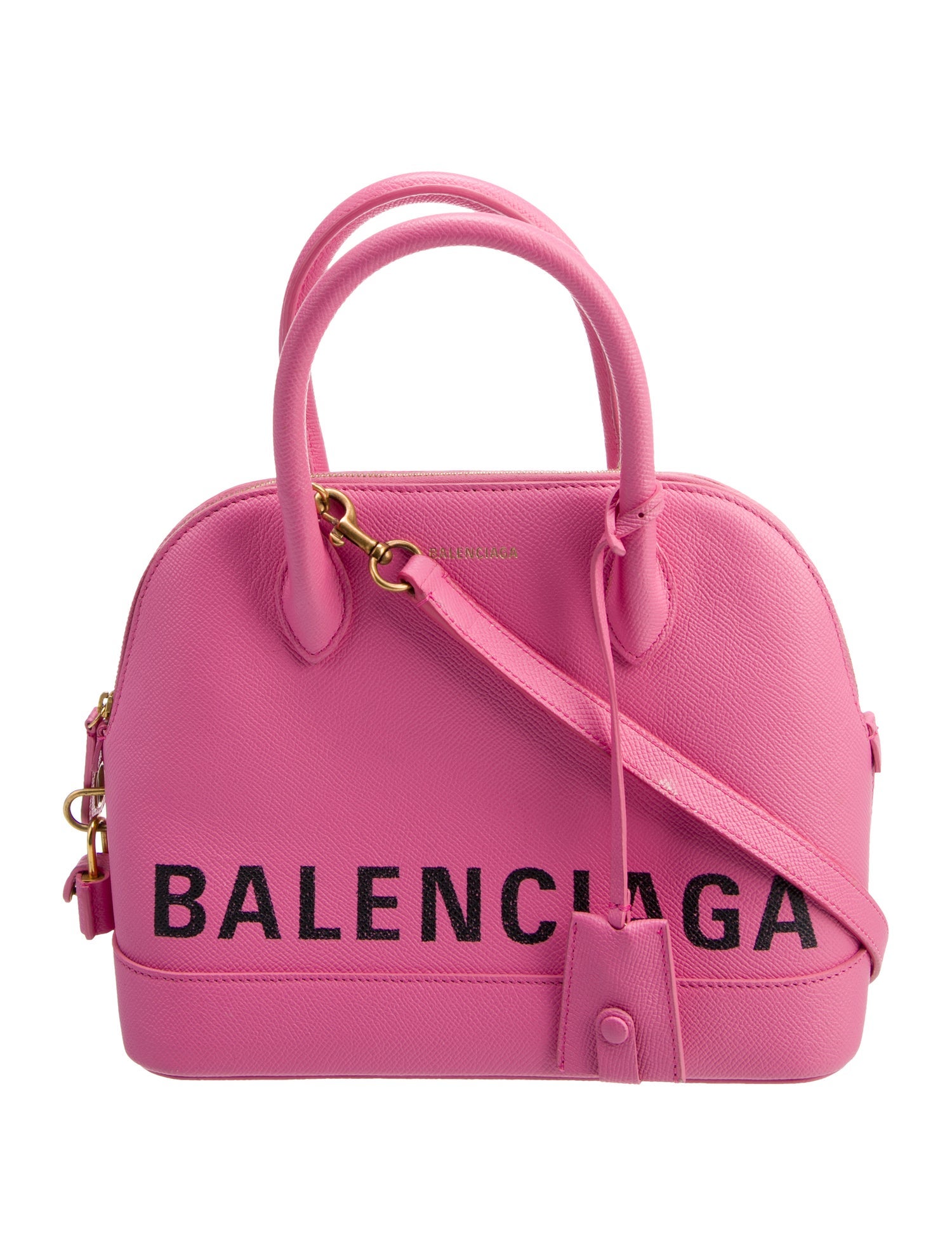 Balenciaga Leather Ville Small Top Handle Bag Small