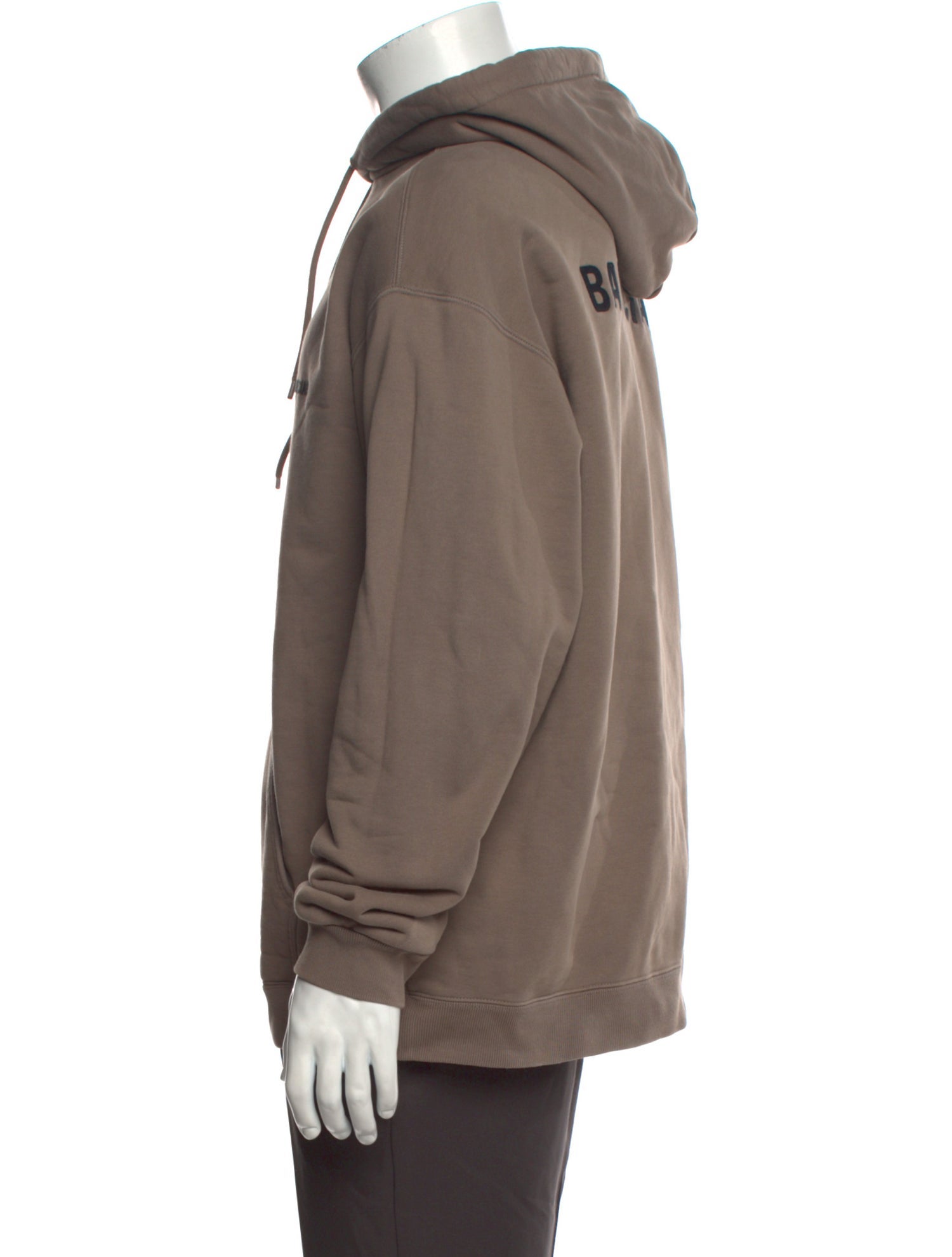 Balenciaga Graphic Print Crew Neck Hoodie