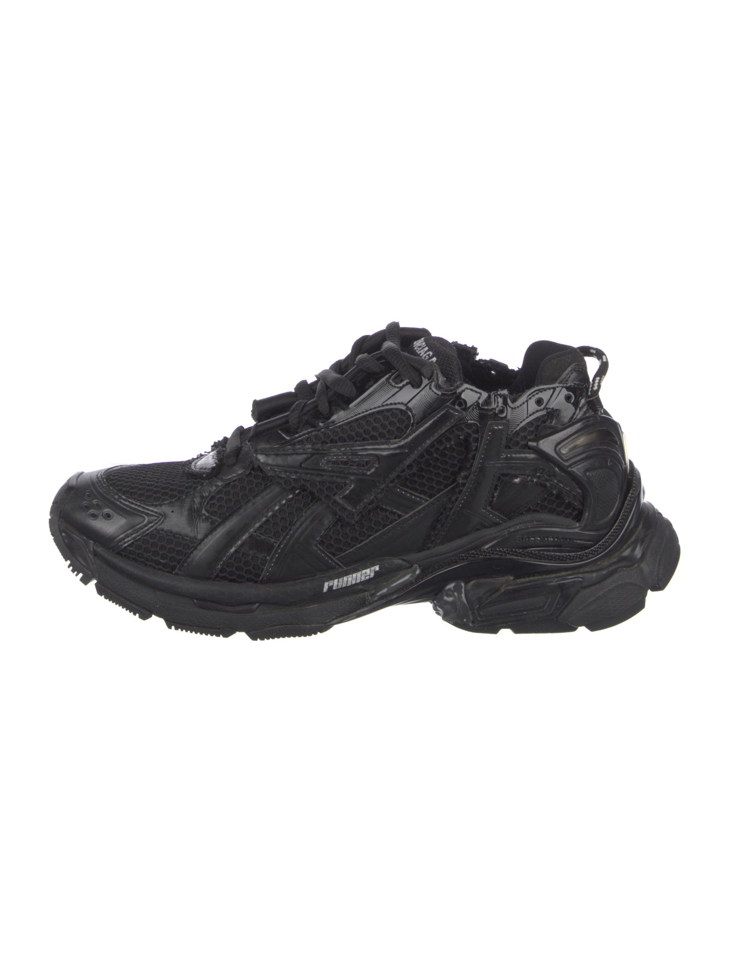 Balenciaga Mesh Printed Sneakers