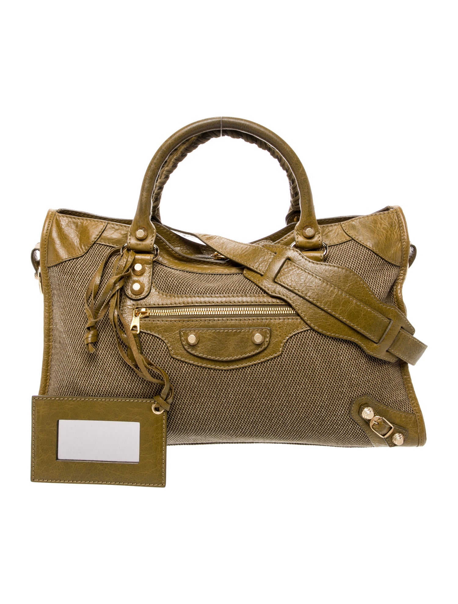 Balenciaga Leather Motocross City Giant Medium