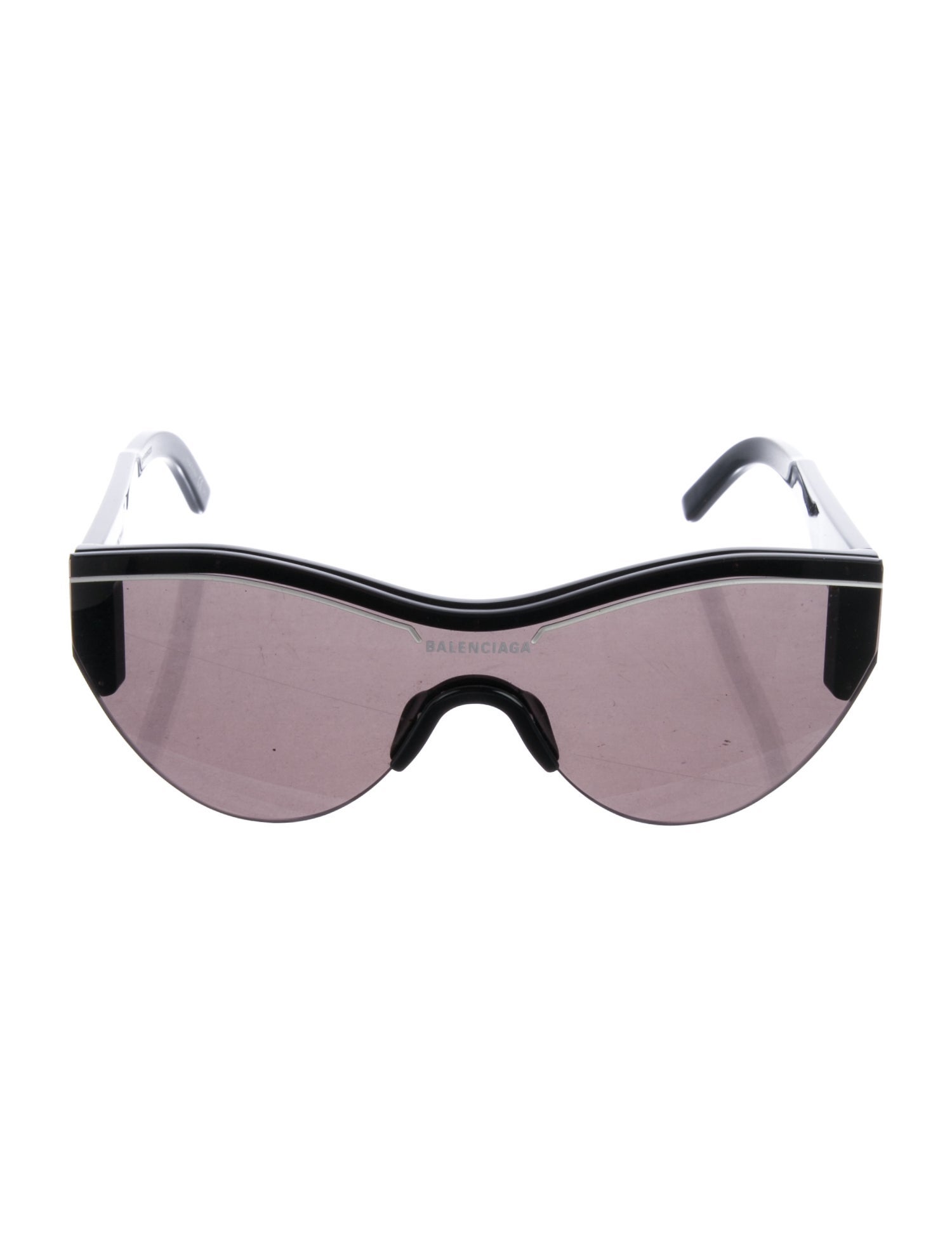 Balenciaga Shield Tinted Sunglasses