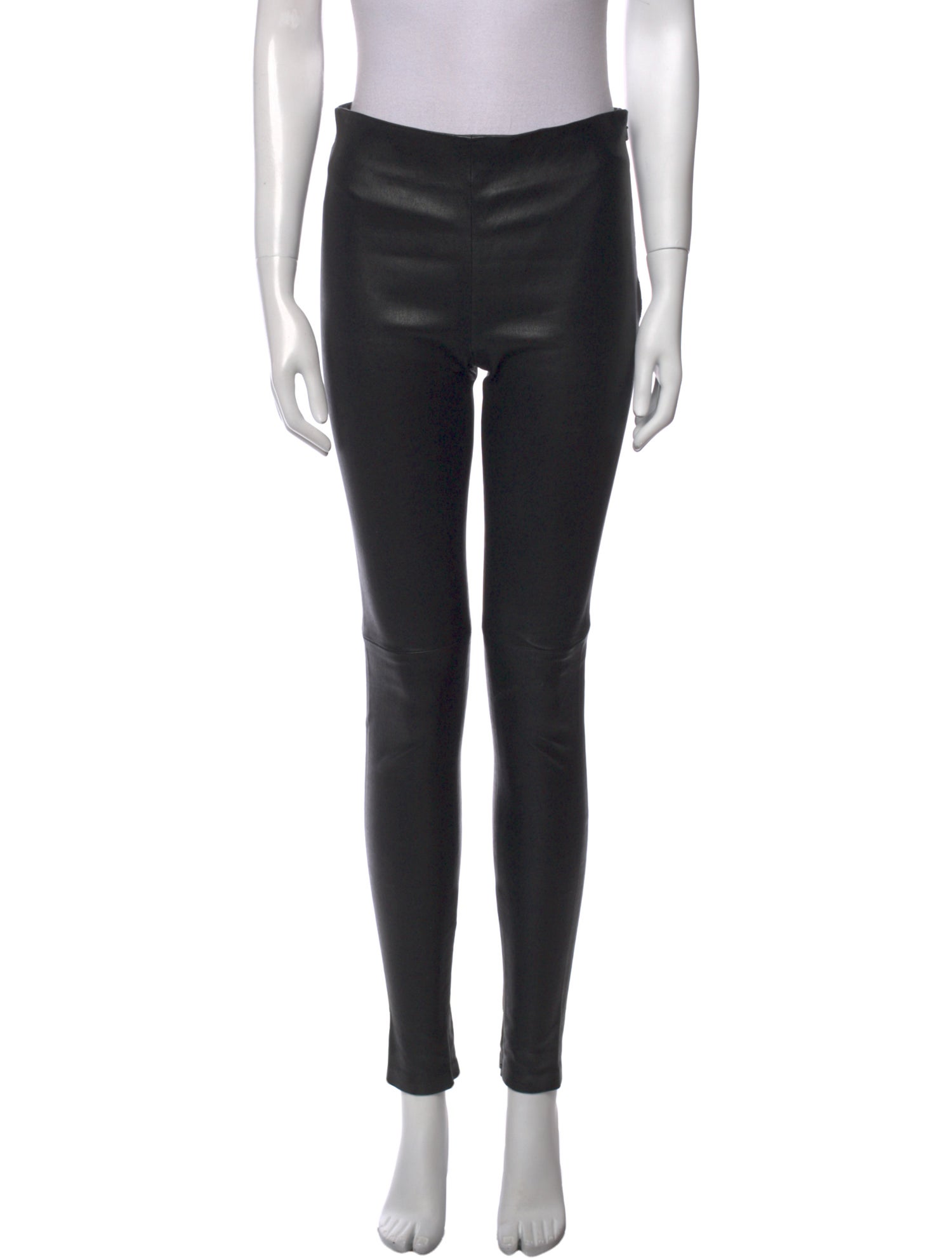 Balenciaga Leather Skinny Leg Pants