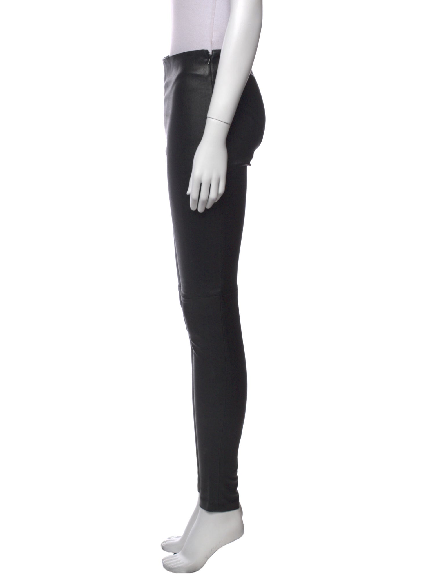 Balenciaga Leather Skinny Leg Pants