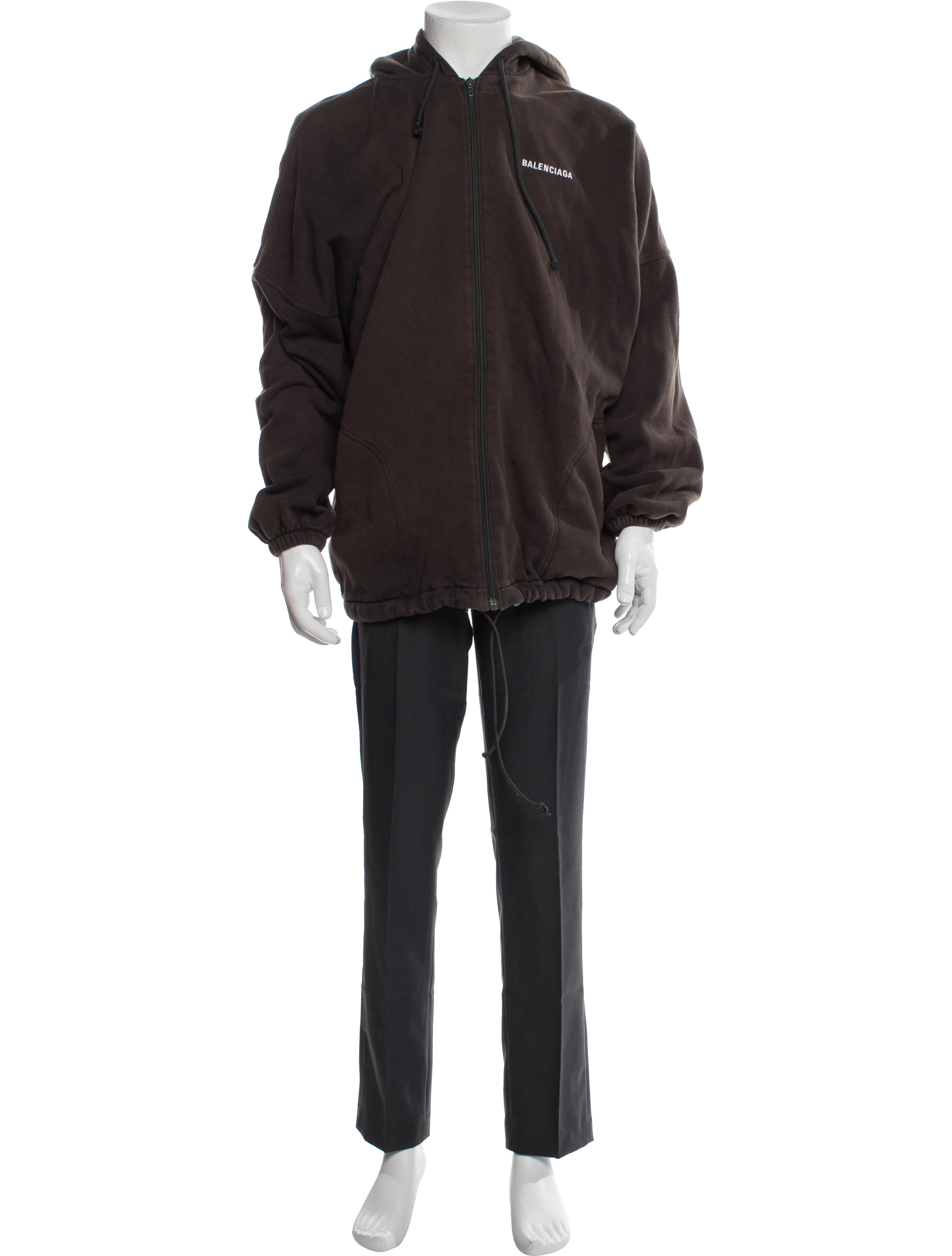 Balenciaga 2018 Crew Neck Hoodie