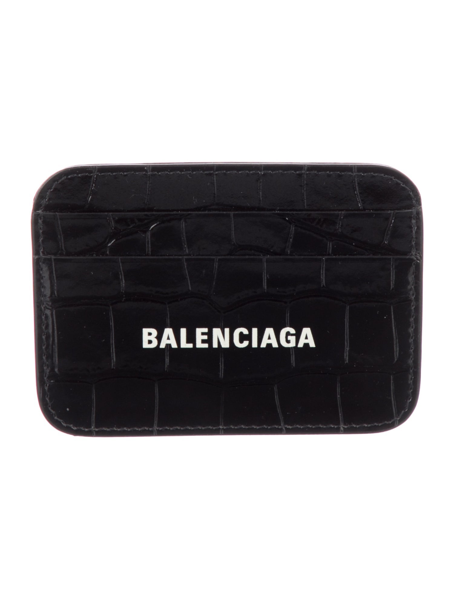 Balenciaga 2020 Embossed Leather Wallet
