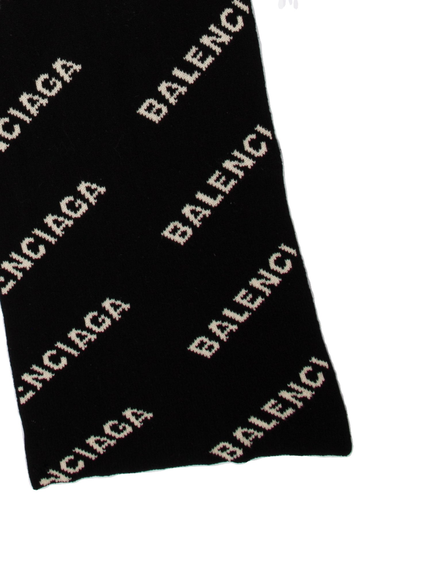 Balenciaga Wool Printed Scarf