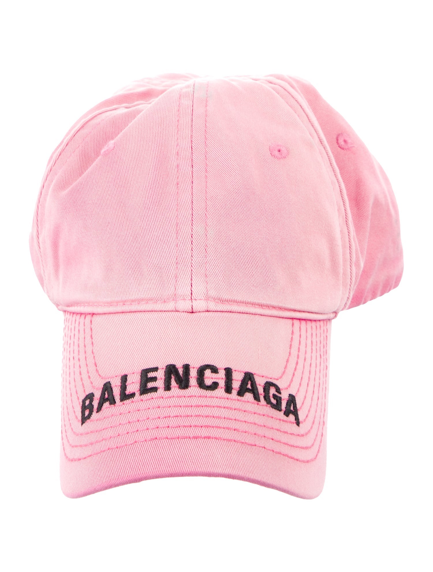 Balenciaga Logo Canvas Baseball Hat