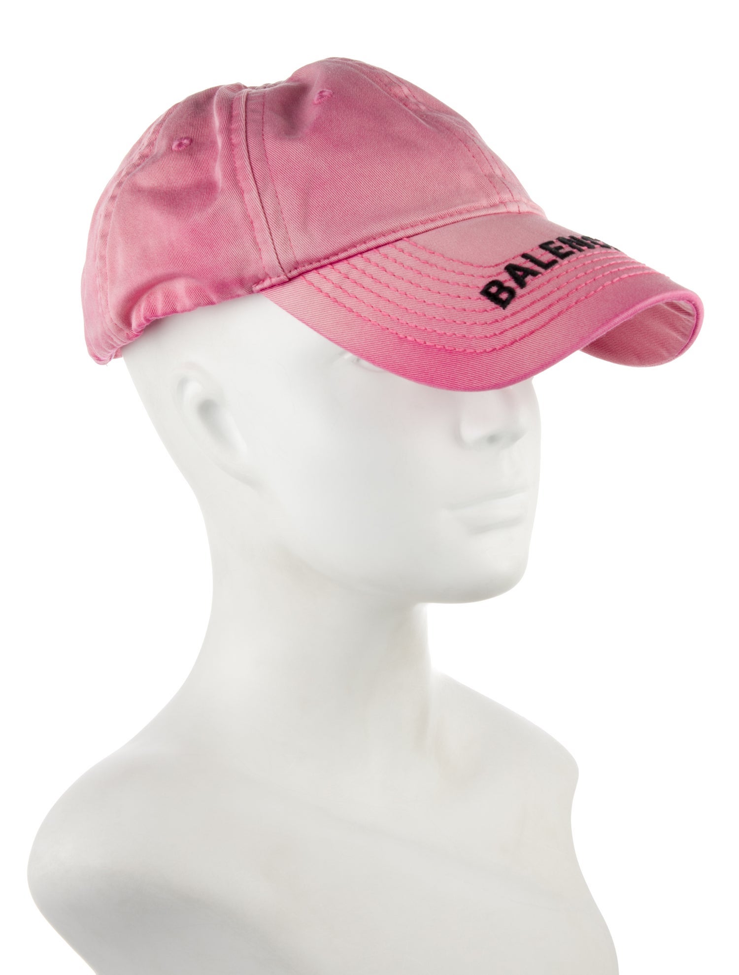 Balenciaga Logo Canvas Baseball Hat