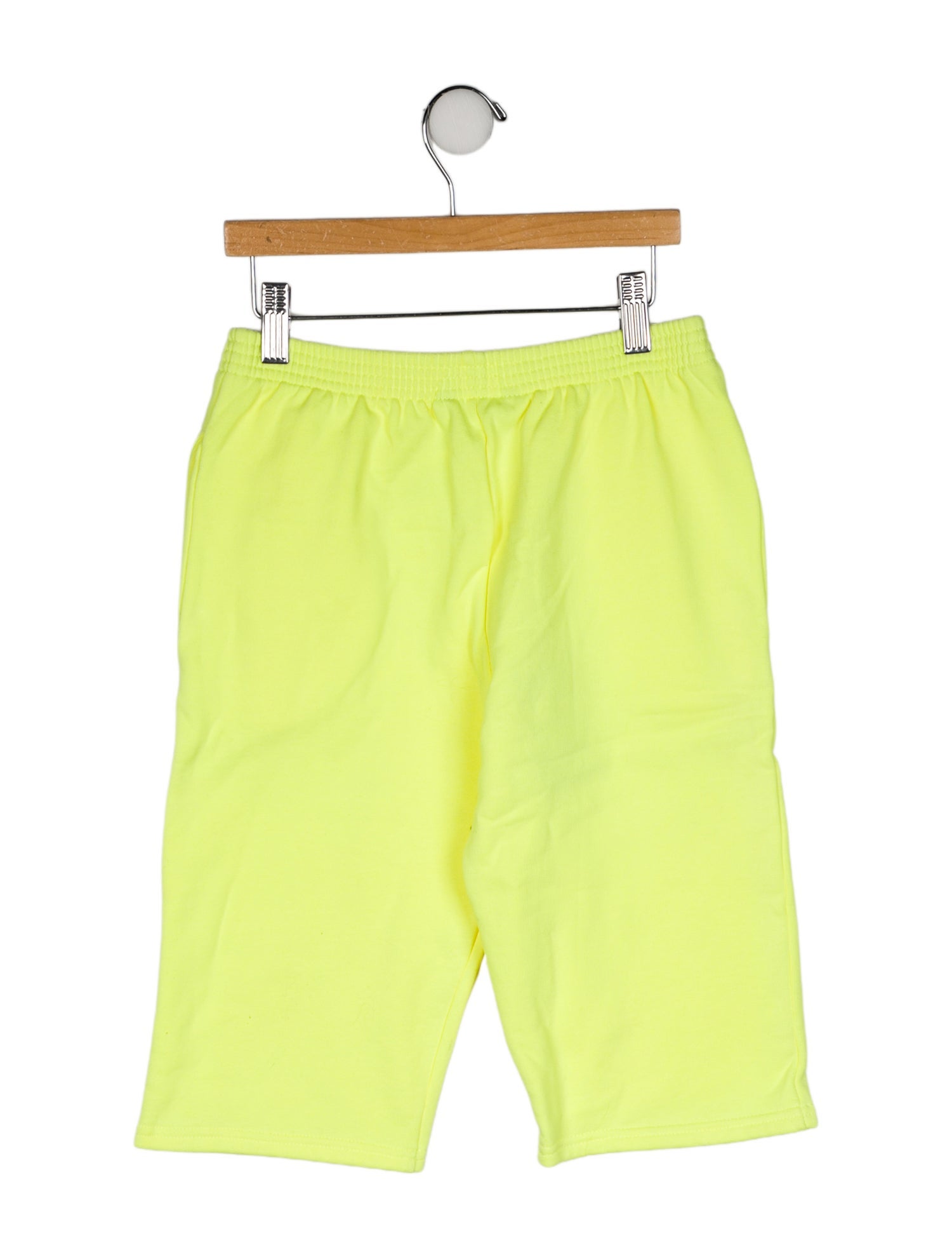 Balenciaga Embroidered Solid Capri Pants w/Tags