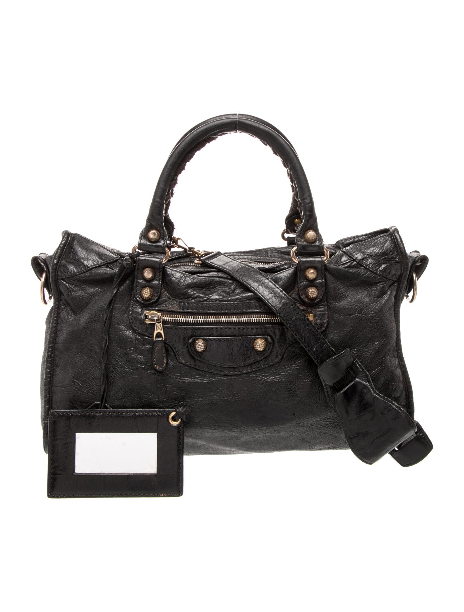 Balenciaga Leather Motocross City Giant