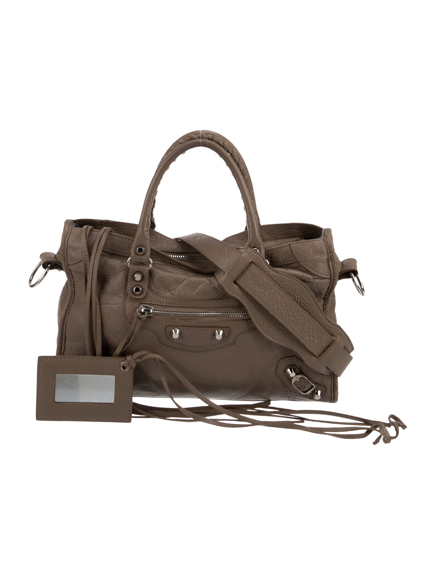 Balenciaga Leather Motocross Classic City