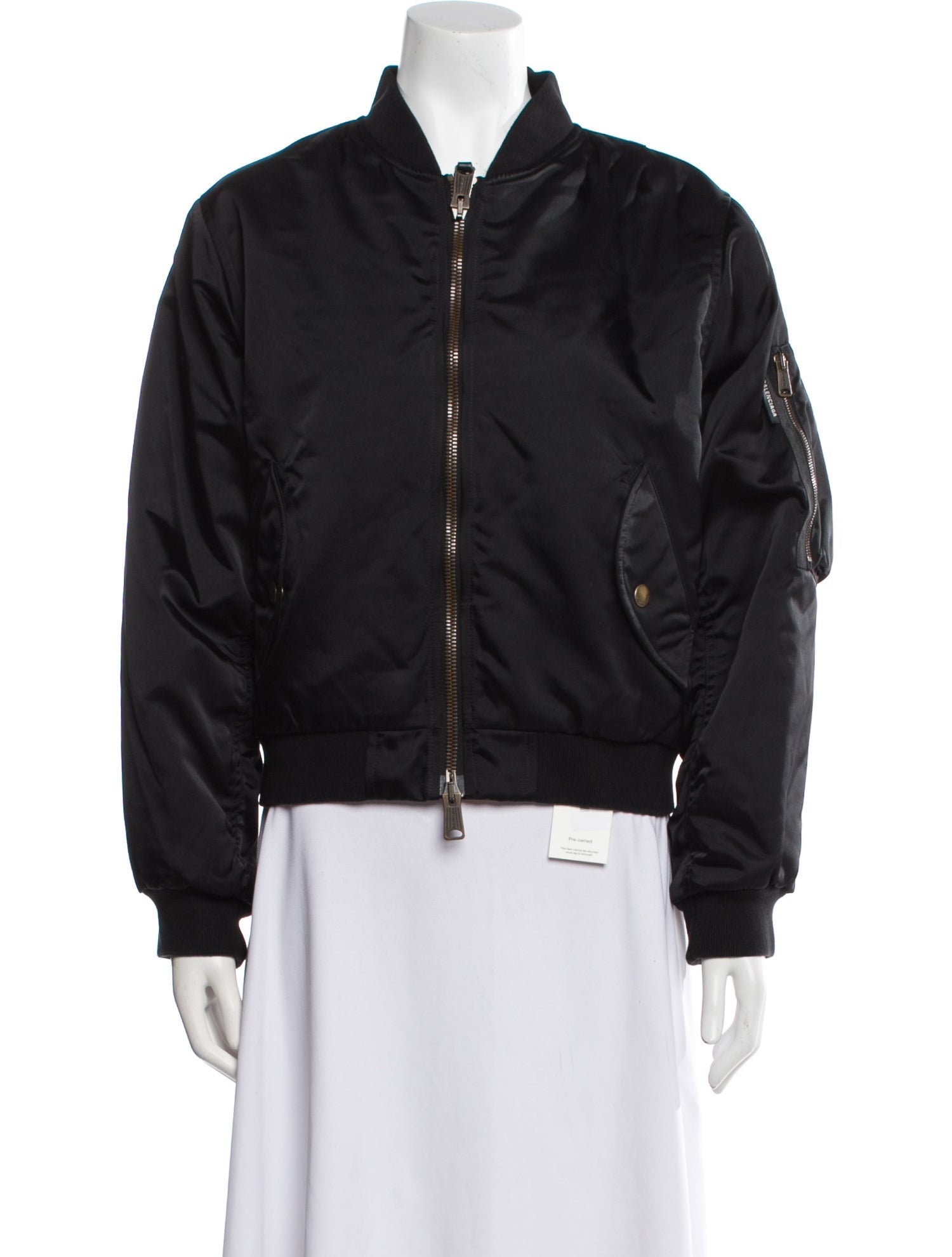 Balenciaga 2023 Shrunken Bomber Jacket w/ Tags