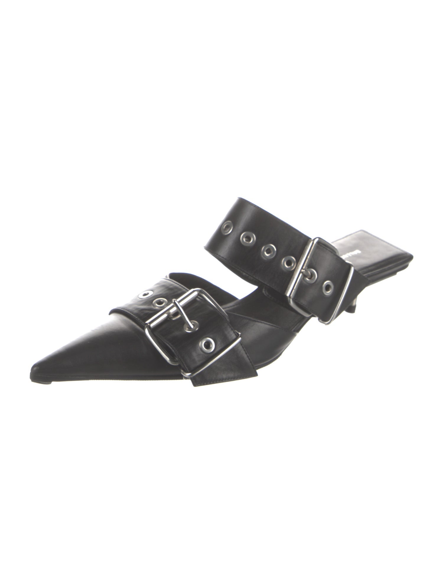 Balenciaga Leather Mules