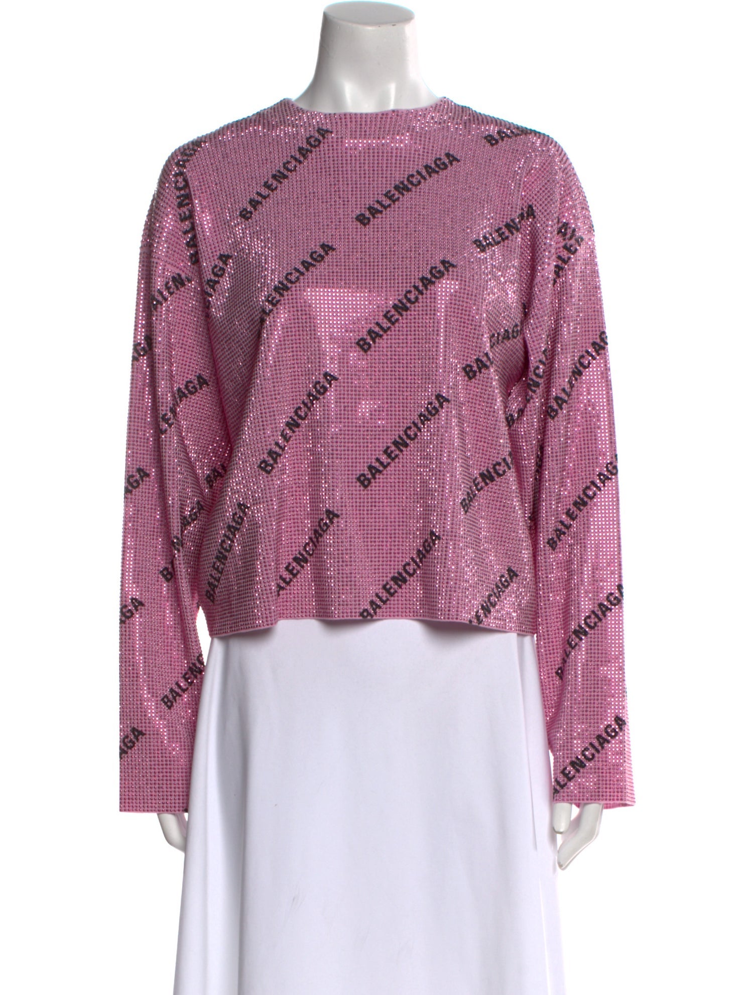 Balenciaga 2022 Printed Blouse