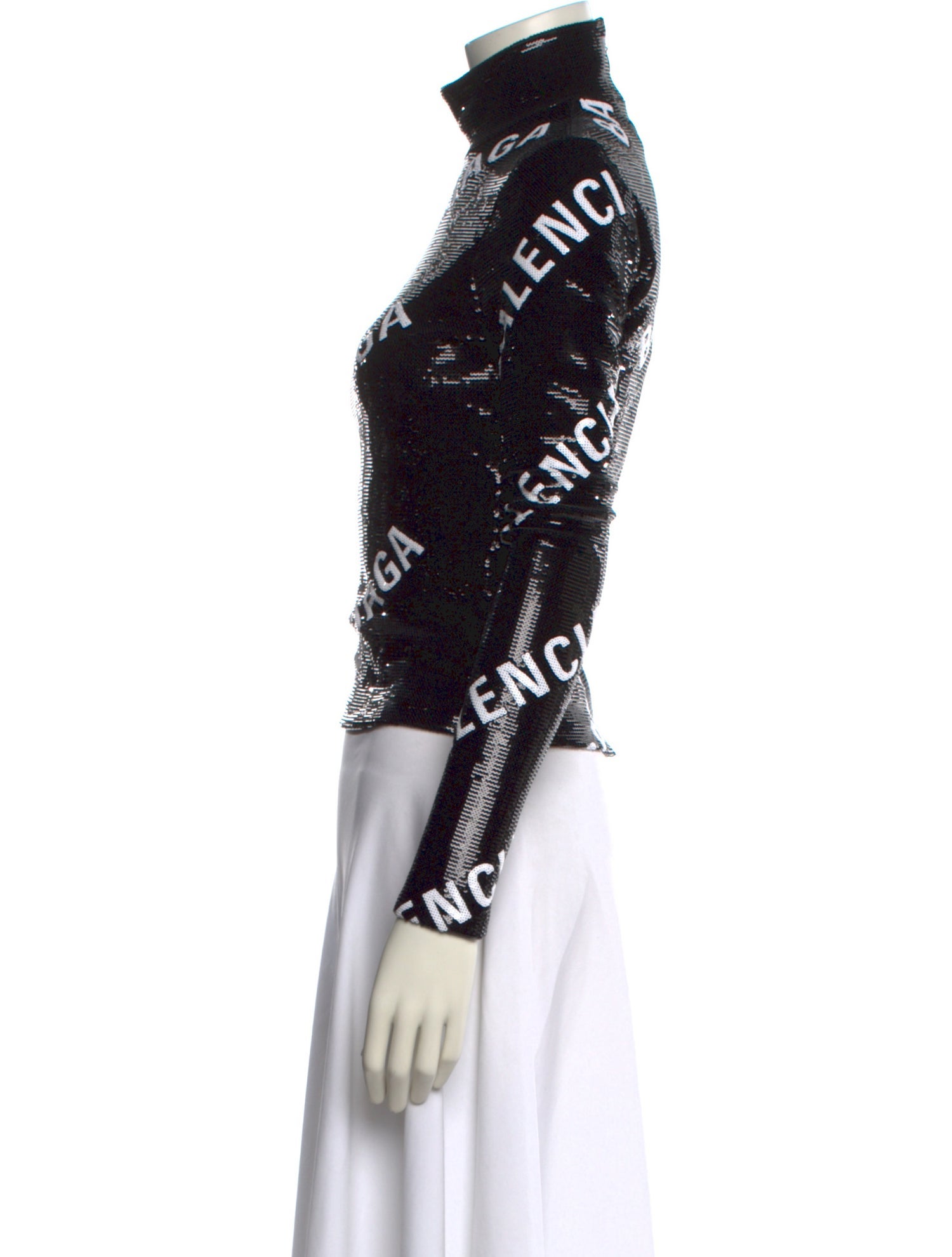 Balenciaga 2022 Lace Pattern Bodysuit w/ Tags