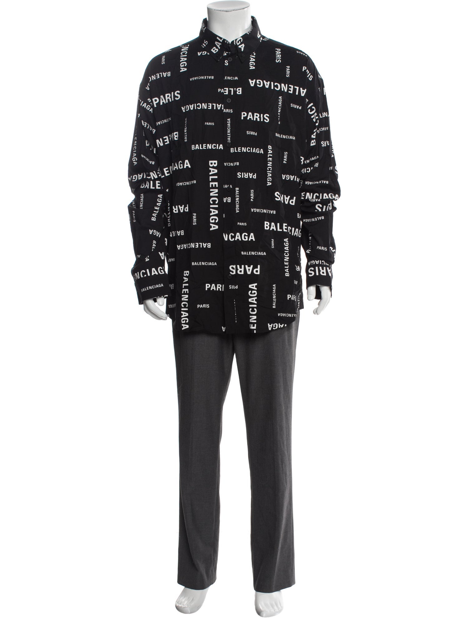 Balenciaga 2023 Printed Shirt w/ Tags