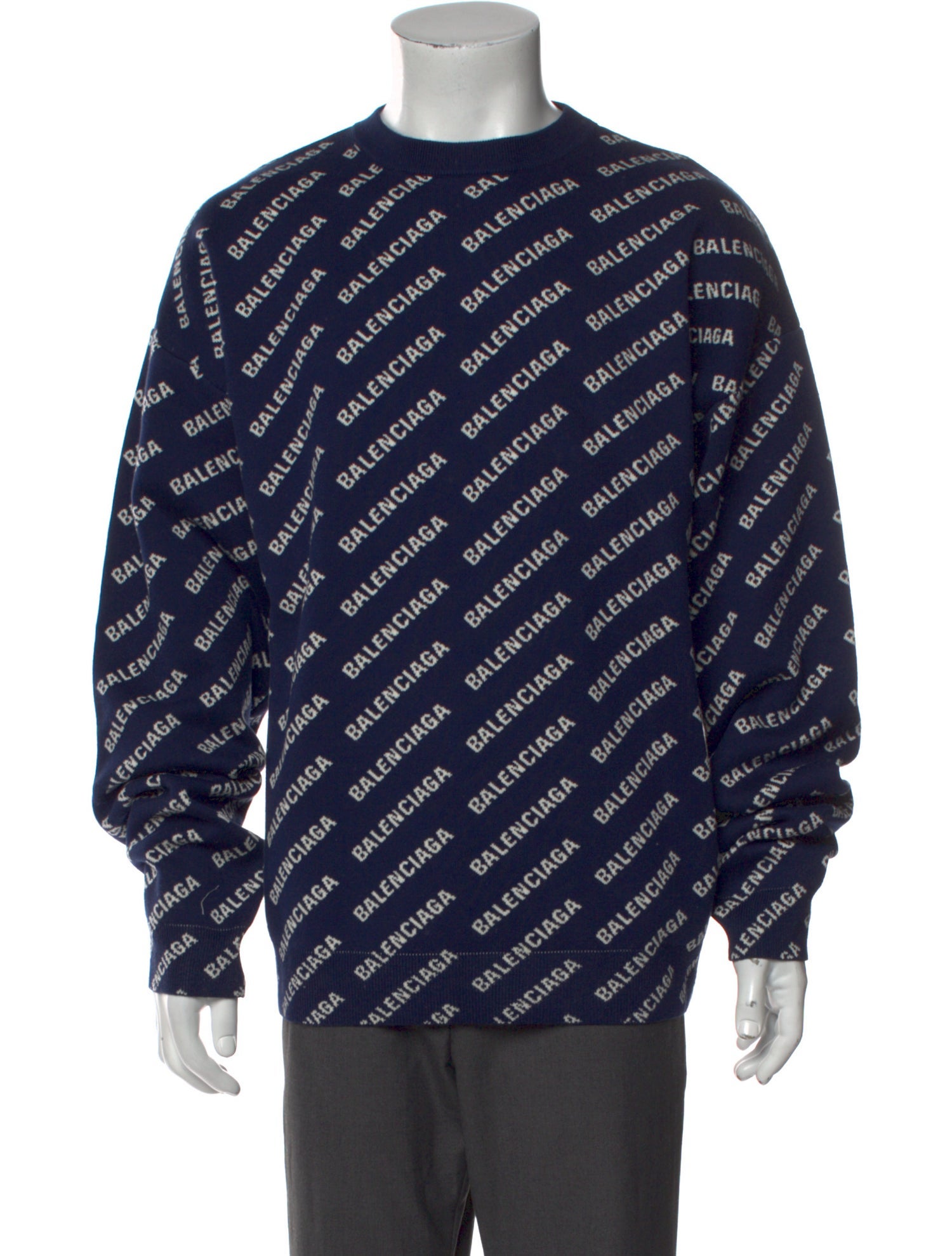 Balenciaga 2023 'All Over' Pullover w/ Tags