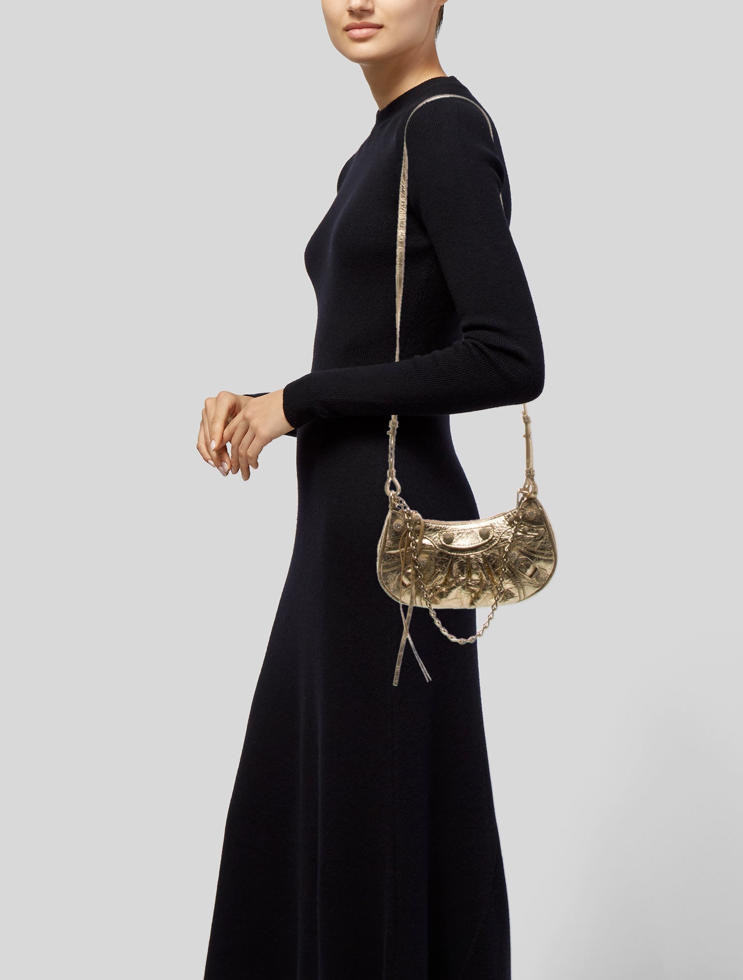 Balenciaga Leather Shoulder Bag