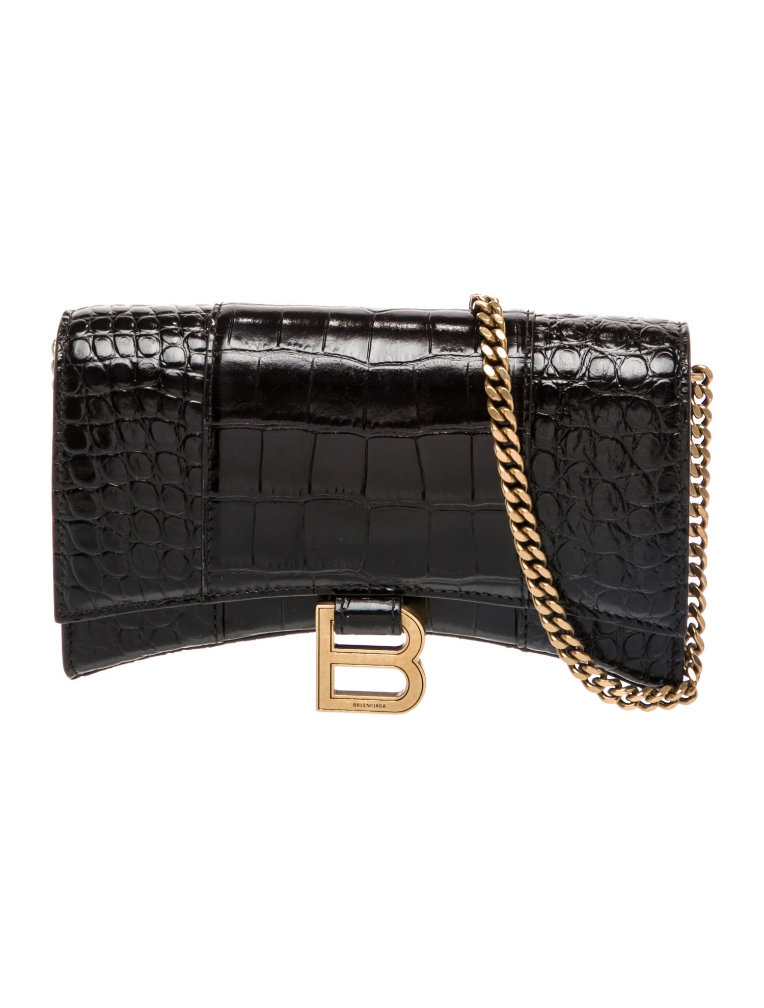 Balenciaga Embossed Leather Hourglass