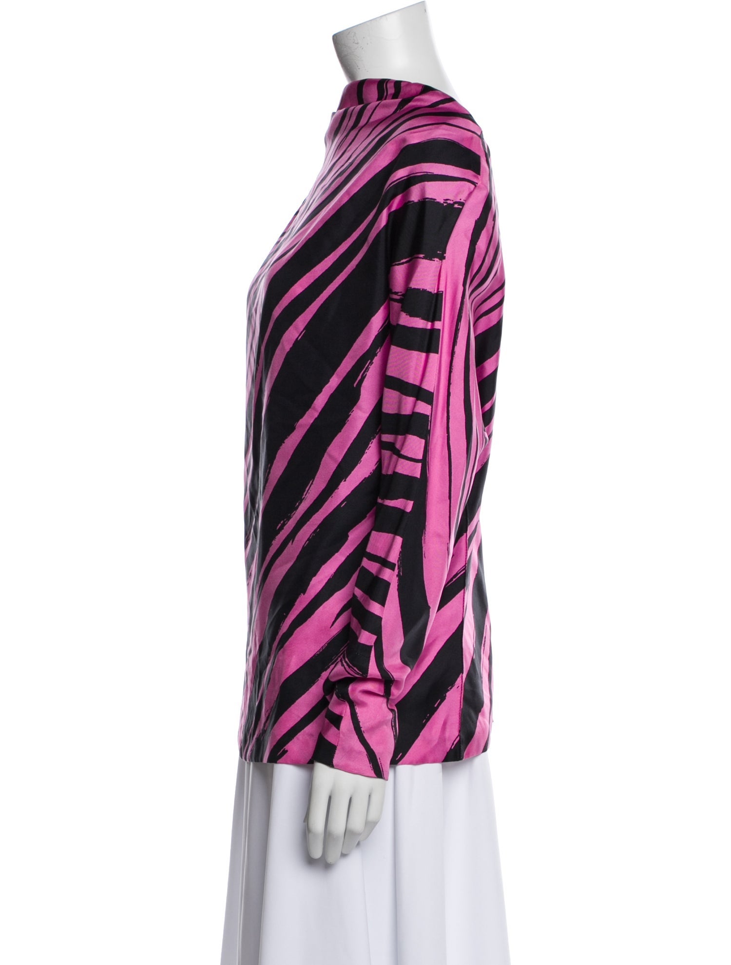 Balenciaga 2012 Silk Top