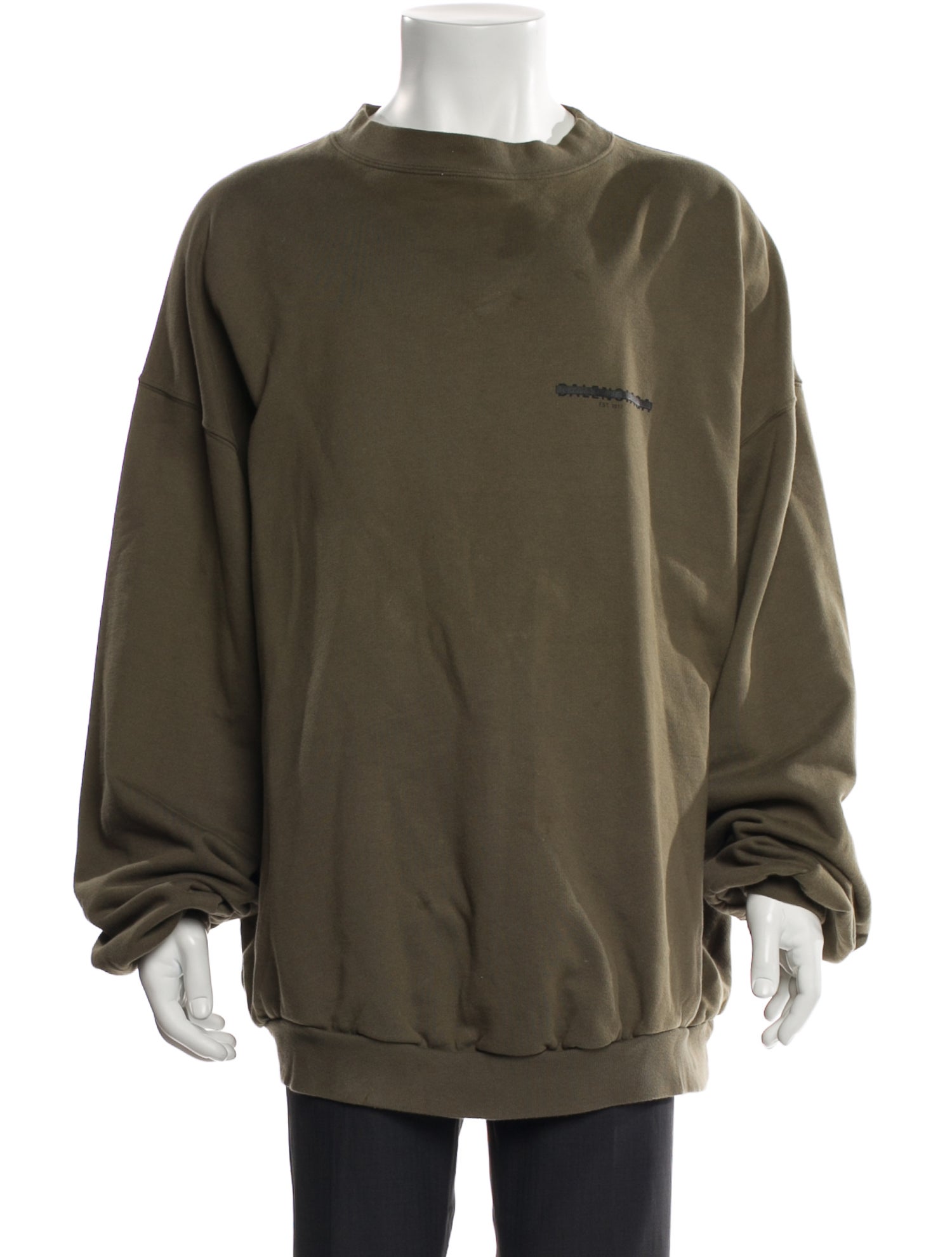 Balenciaga 2022 Graphic Print Sweatshirt