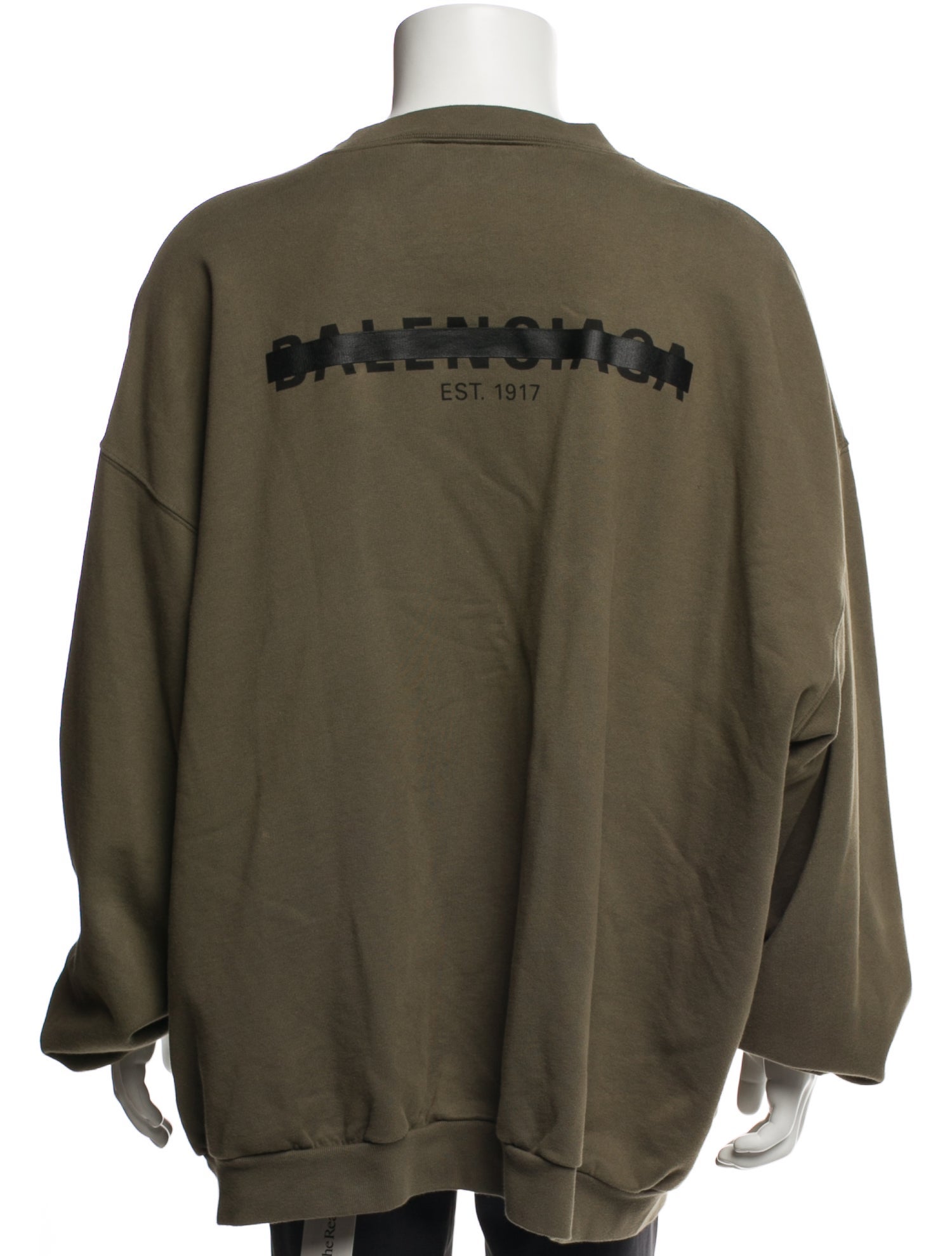 Balenciaga 2022 Graphic Print Sweatshirt