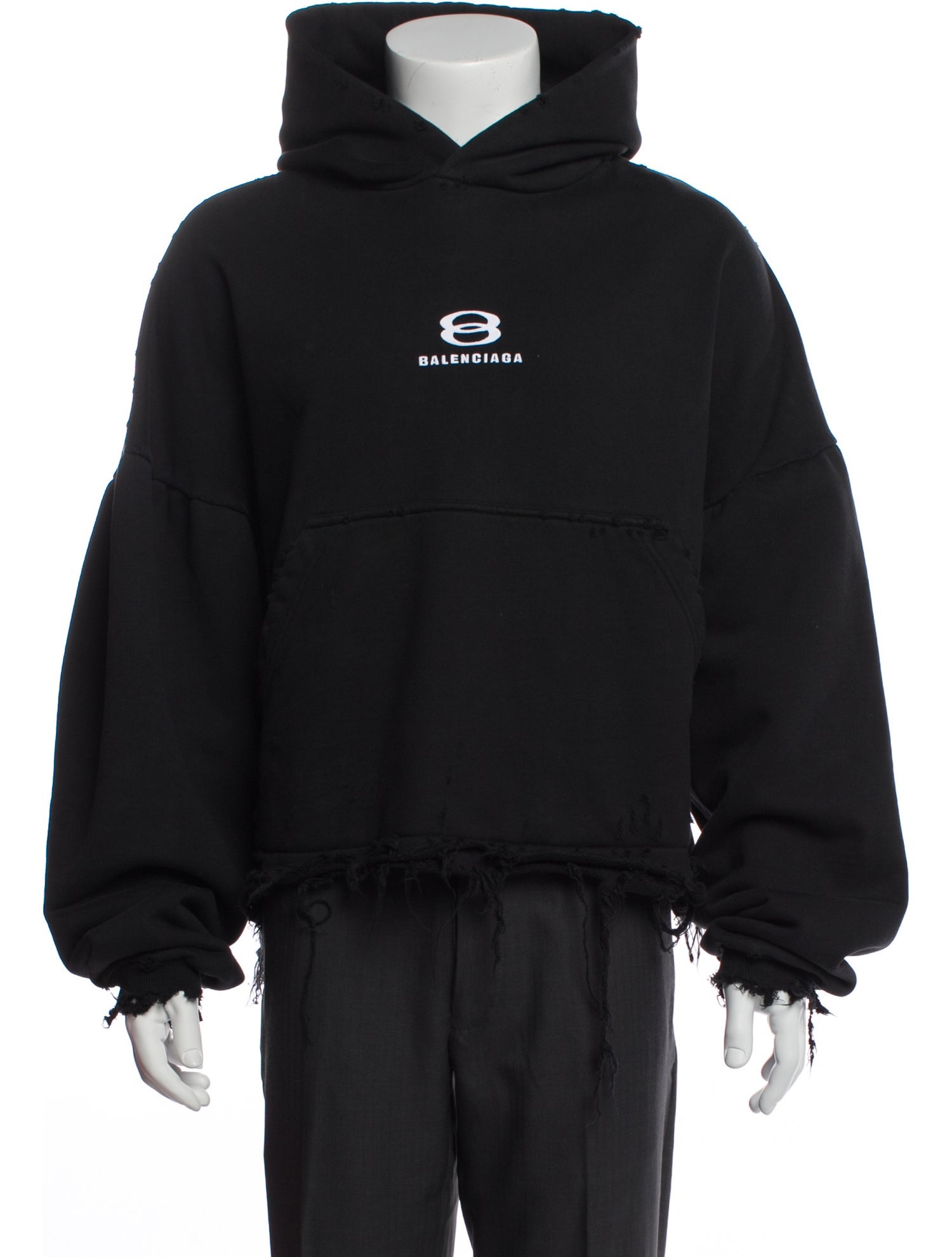 Balenciaga 2024 Graphic Print Hoodie