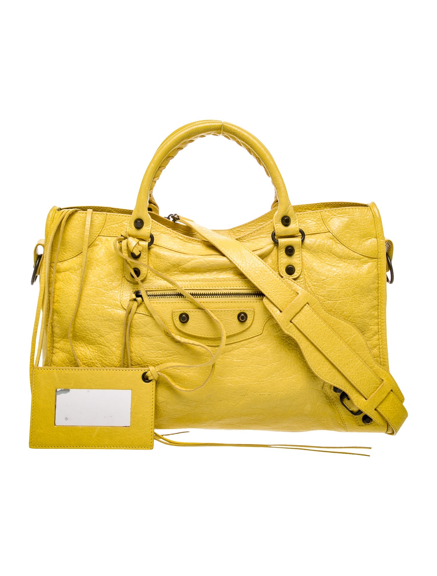 Balenciaga Leather Motocross Classic City