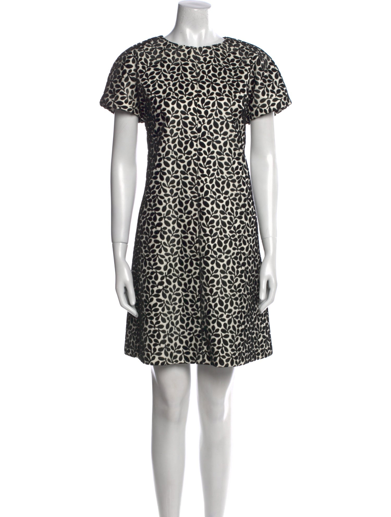 Balenciaga Animal Print Mini Dress