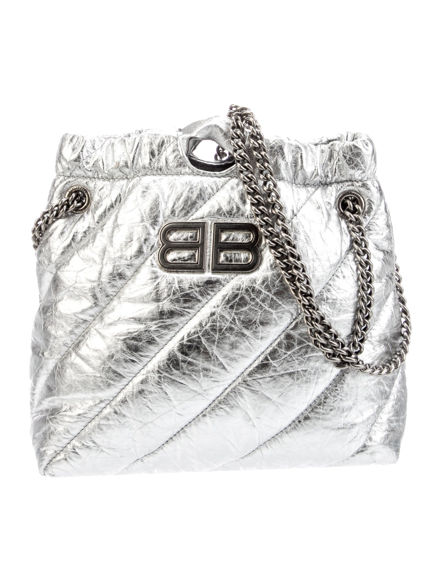 Balenciaga Leather Shoulder Bag 2024