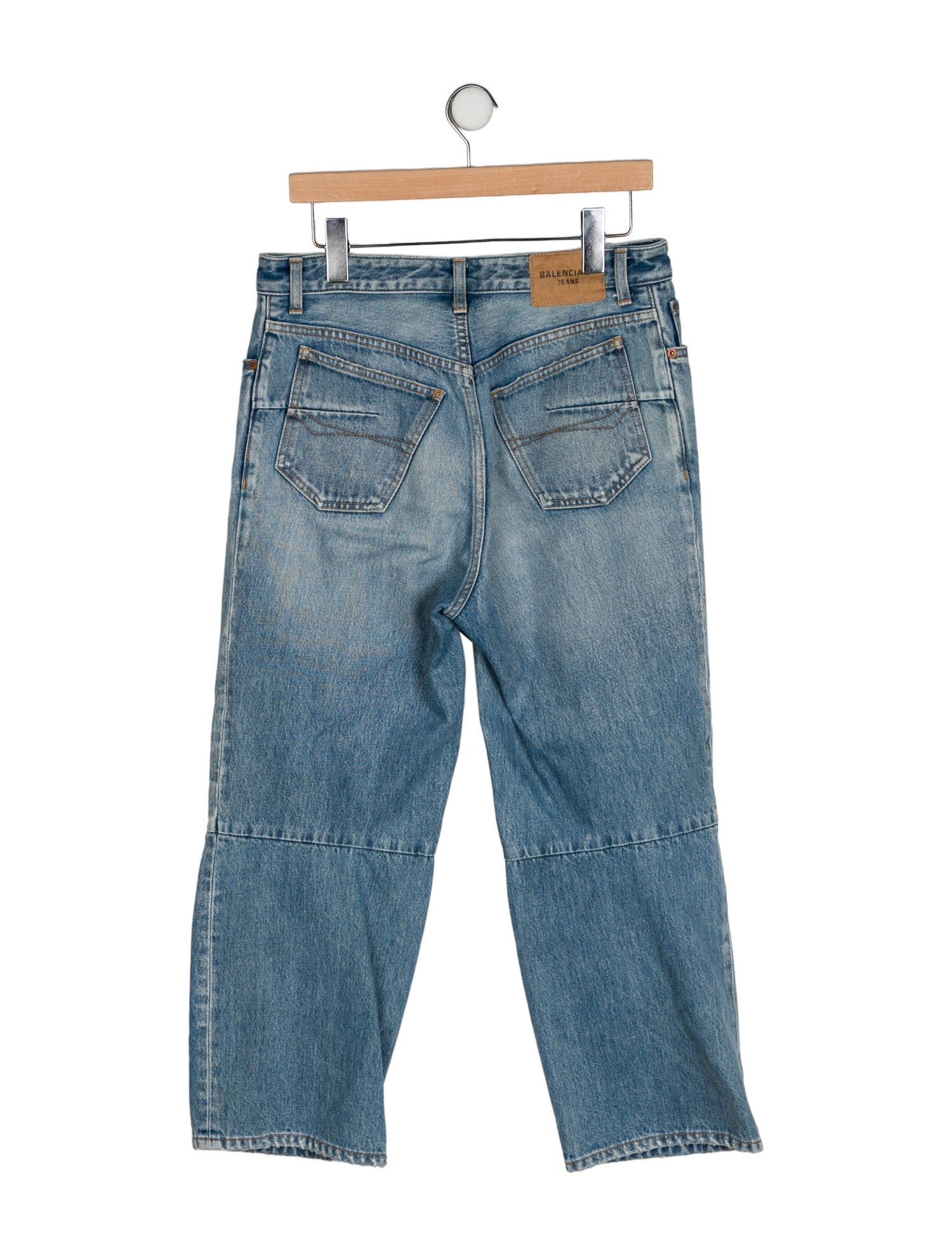 Balenciaga High-Rise Wide Leg Jeans