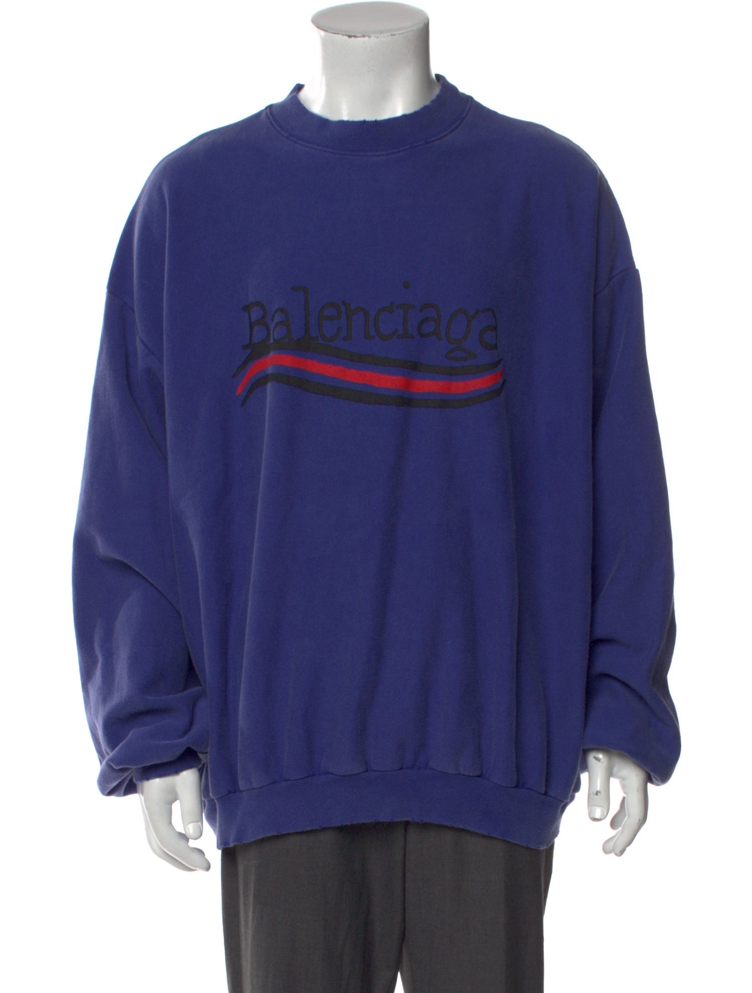 Balenciaga 2022 Graphic Print Pullover