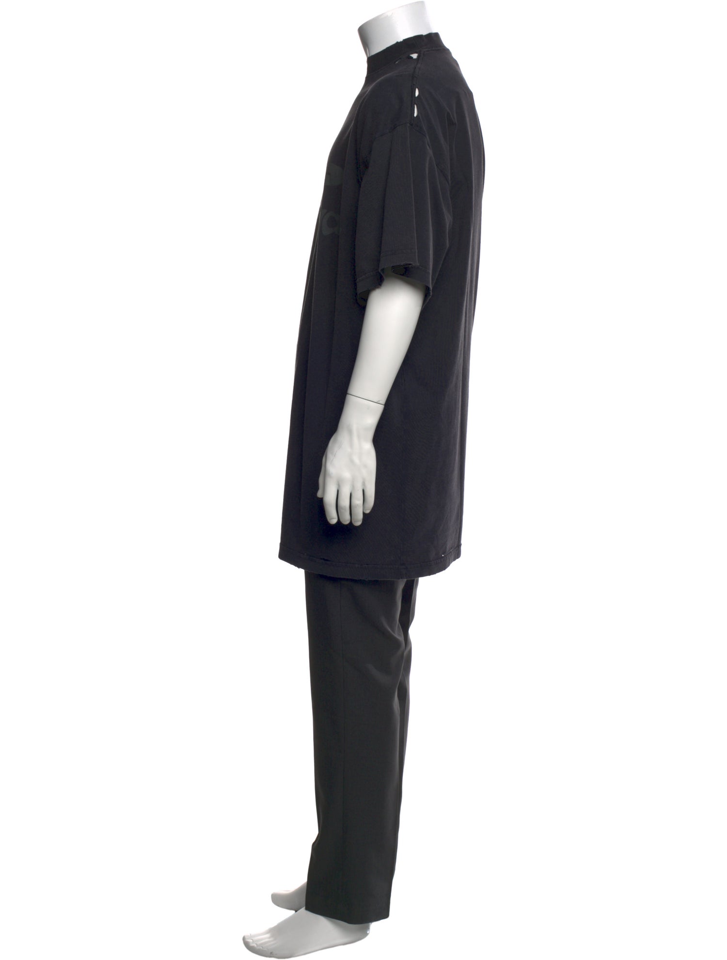 Balenciaga 2024 'Liquified Logo' T-Shirt