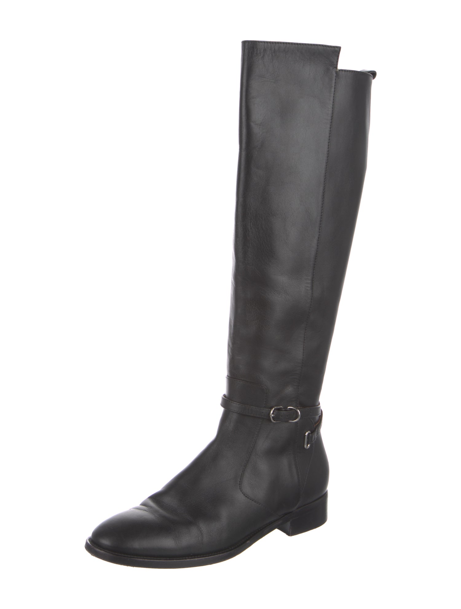 Balenciaga Leather Riding Boots