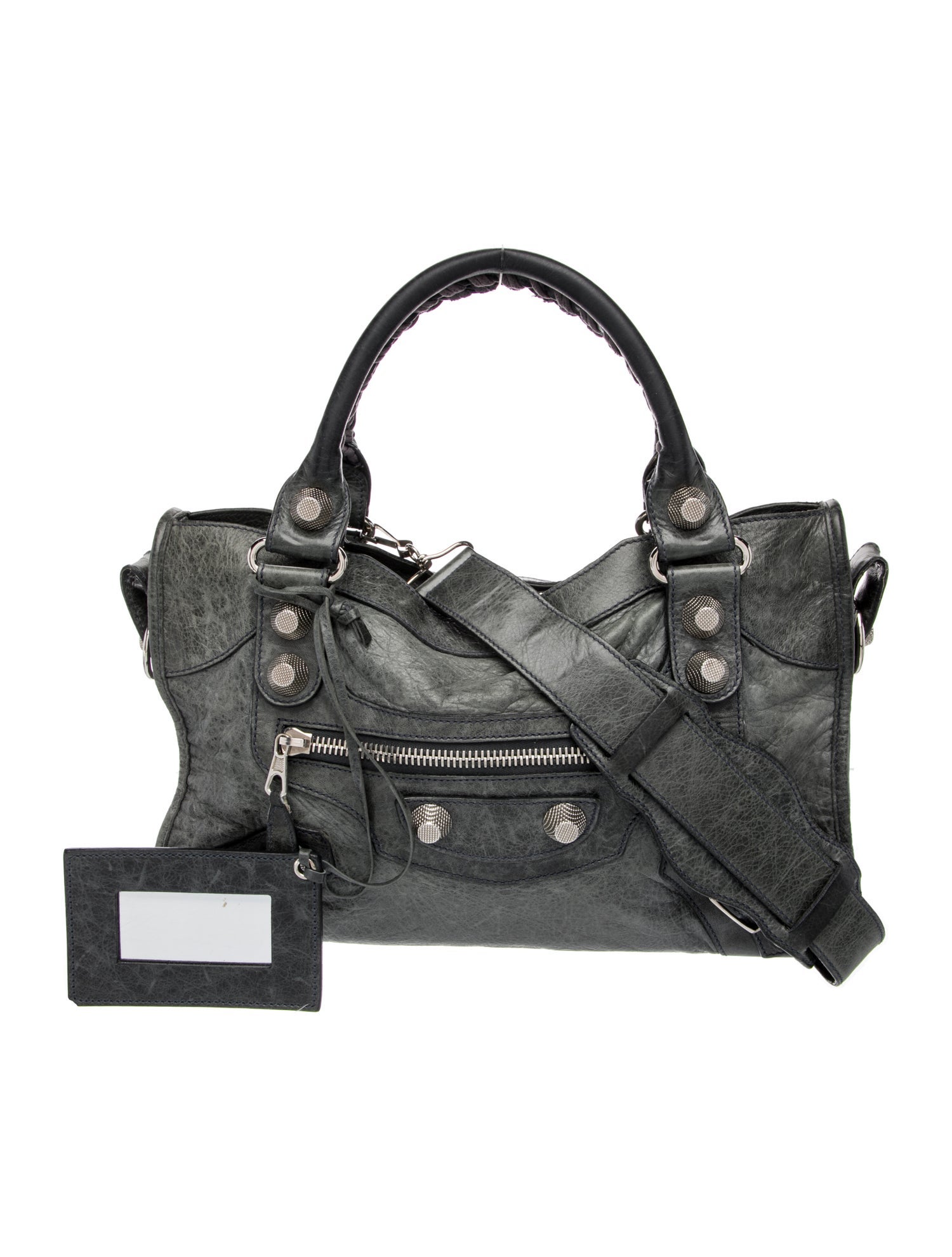 Balenciaga Leather Motocross City Giant