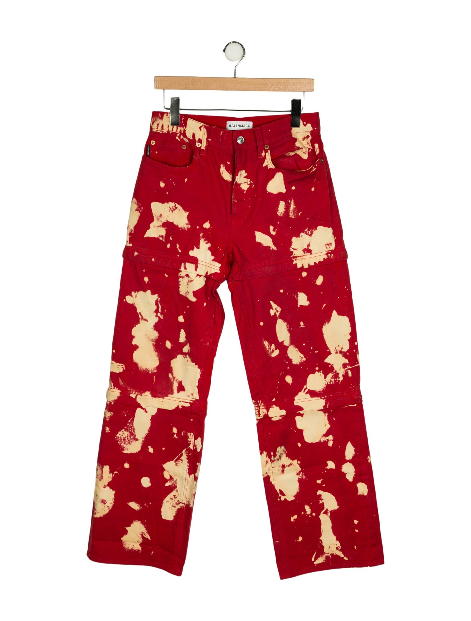 Balenciaga 2018 Straight-Leg Jeans