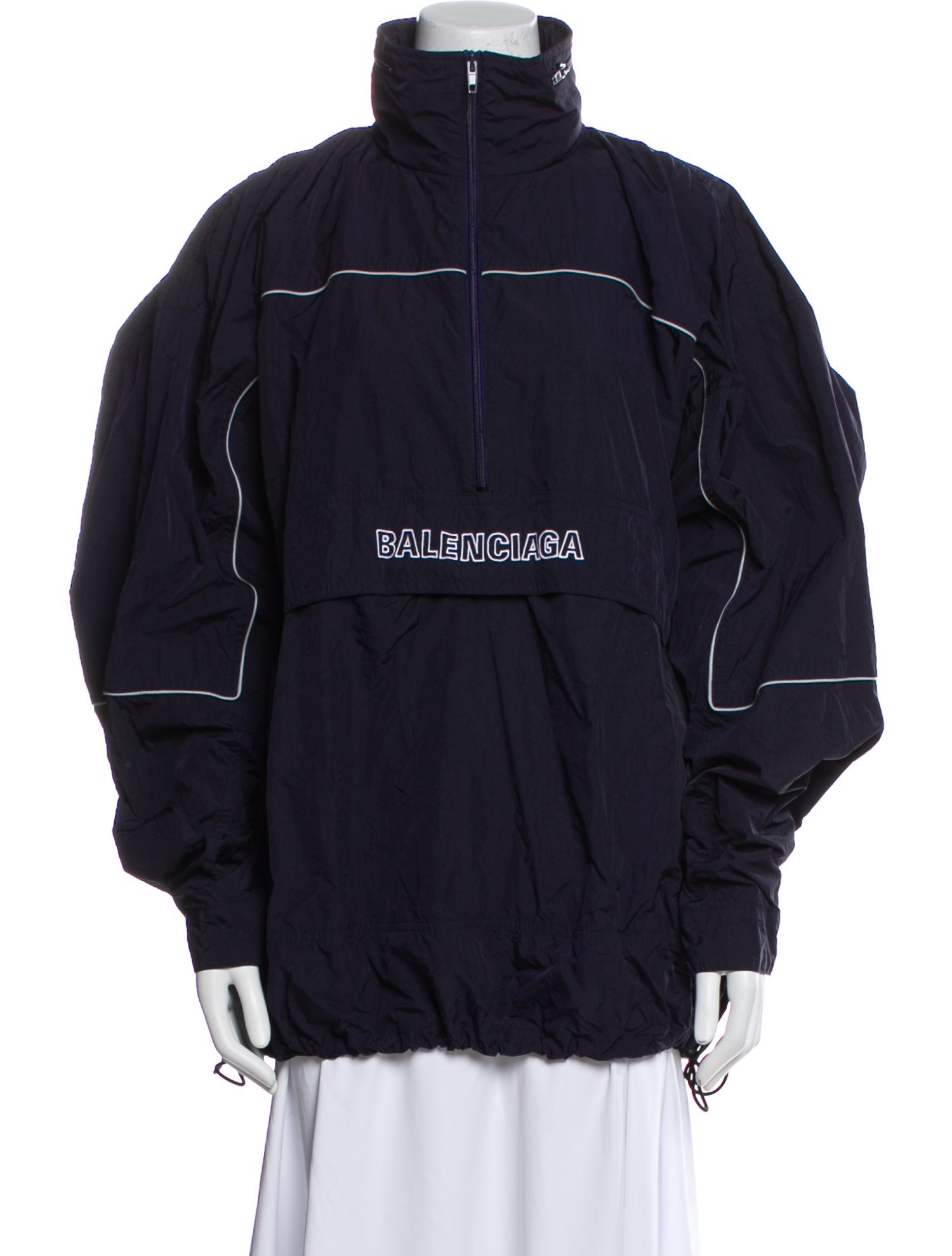 Balenciaga 2018 Graphic Print Windbreaker