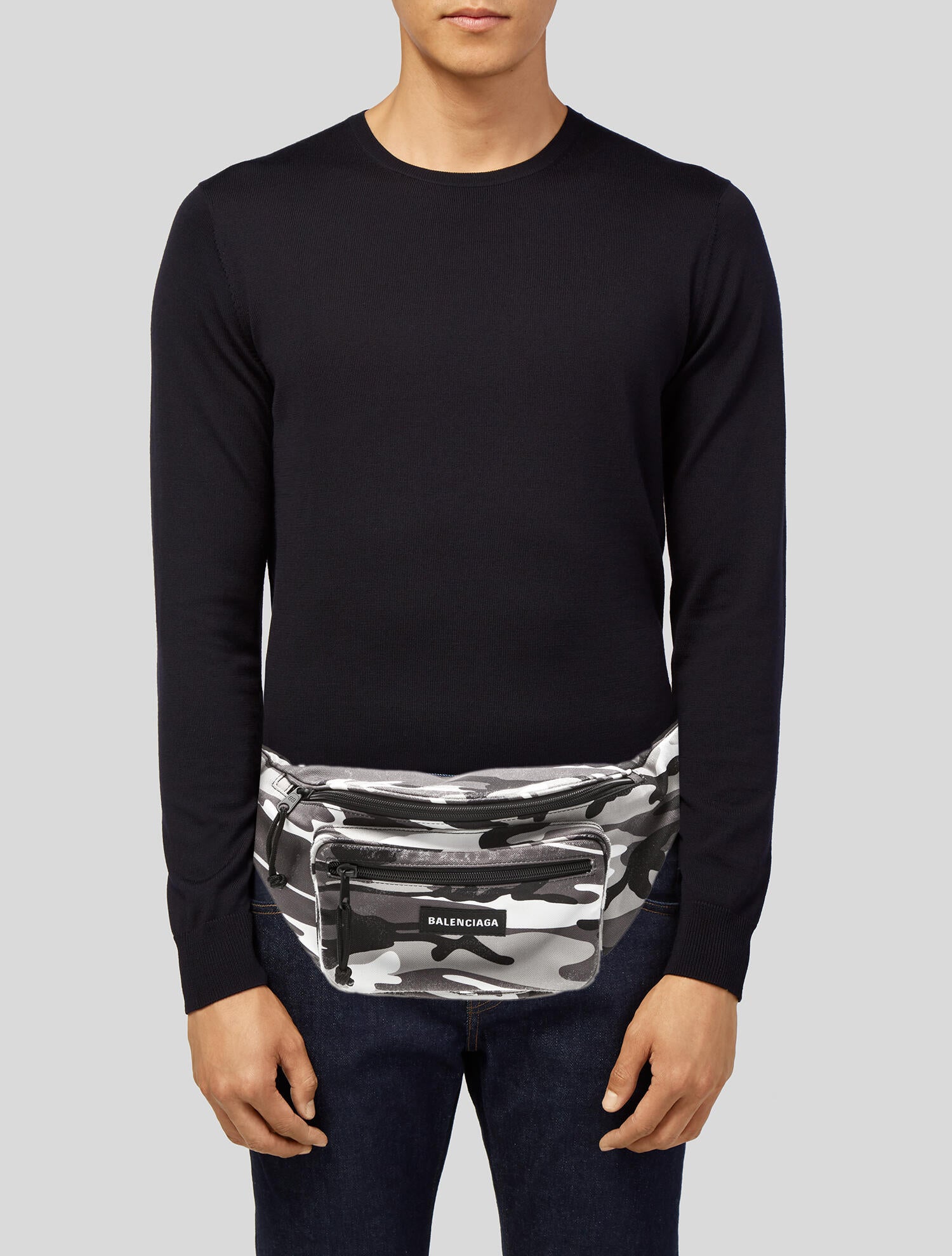 Balenciaga Nylon Belt Bag 2023