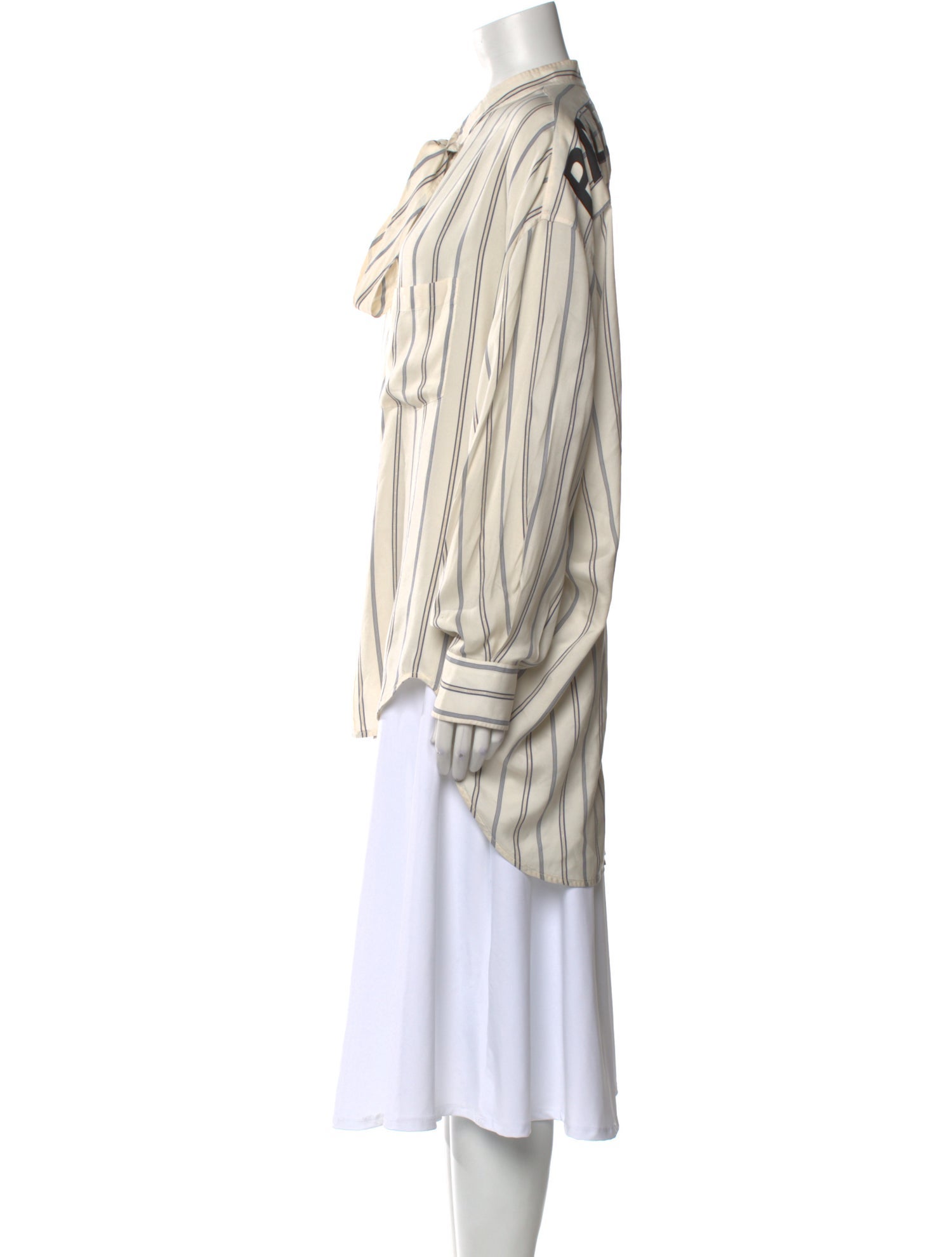 Balenciaga 2018 Silk Tunic