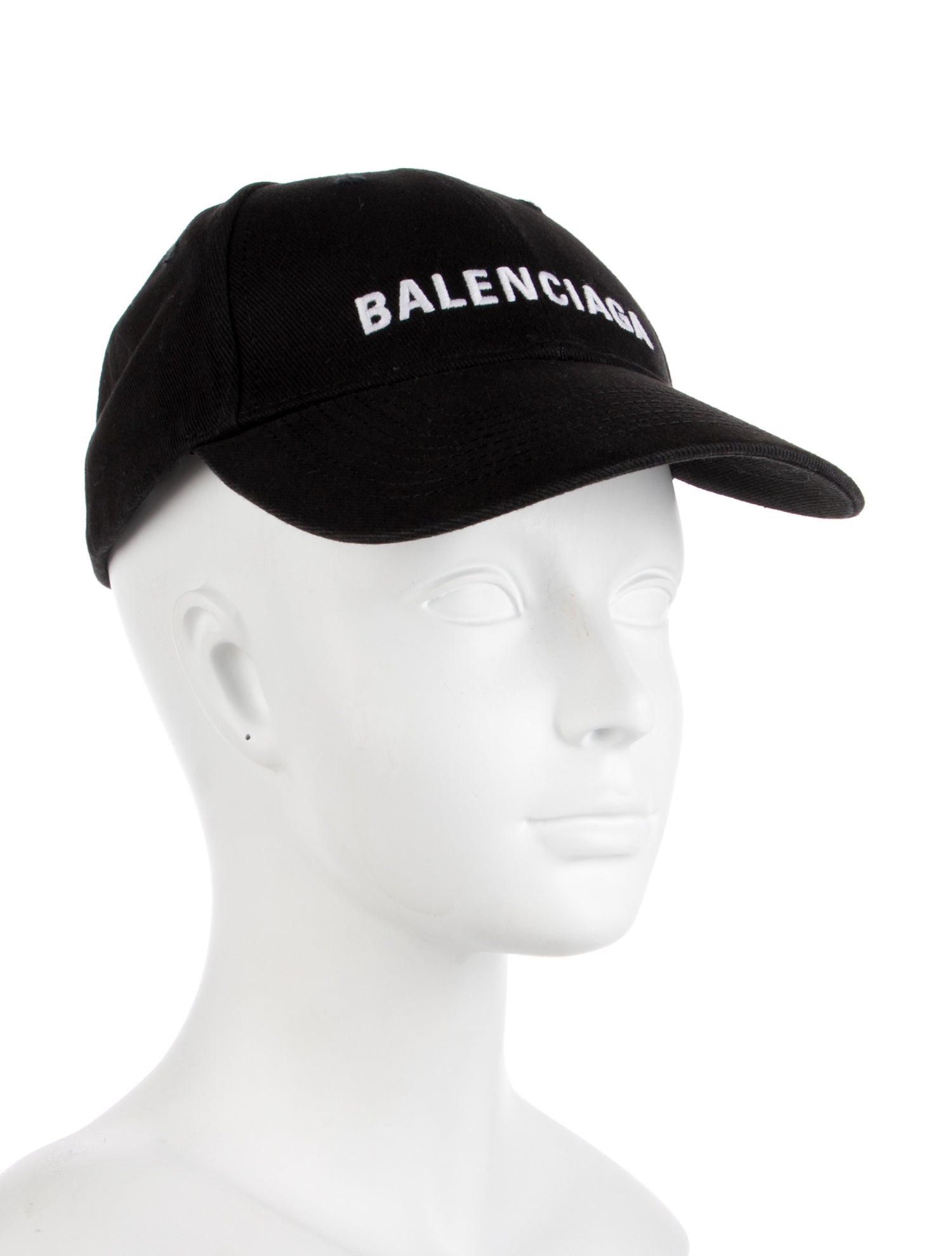 Balenciaga Logo Print Cotton Baseball Hat w/Tags