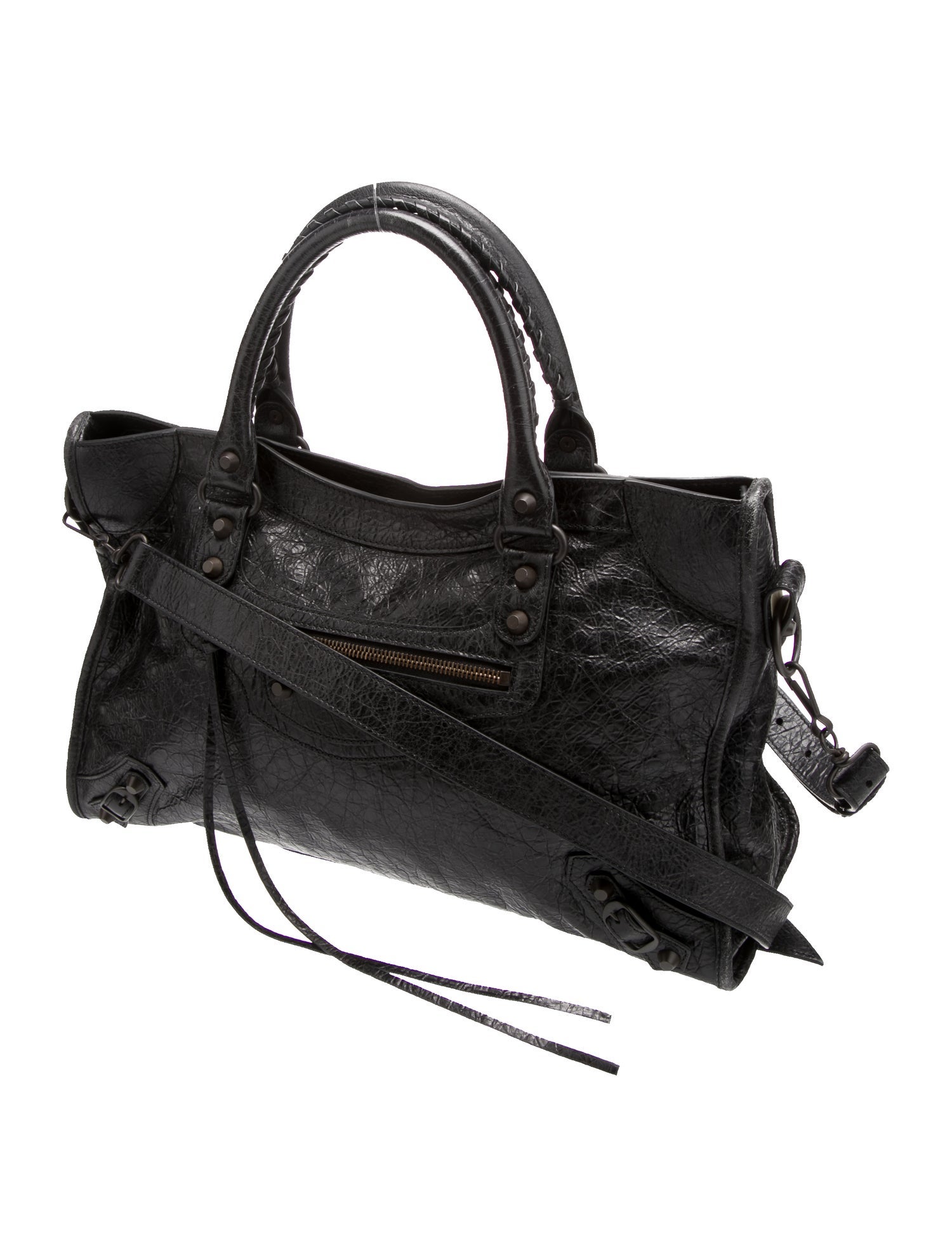 Balenciaga Leather Motocross Classic City XL