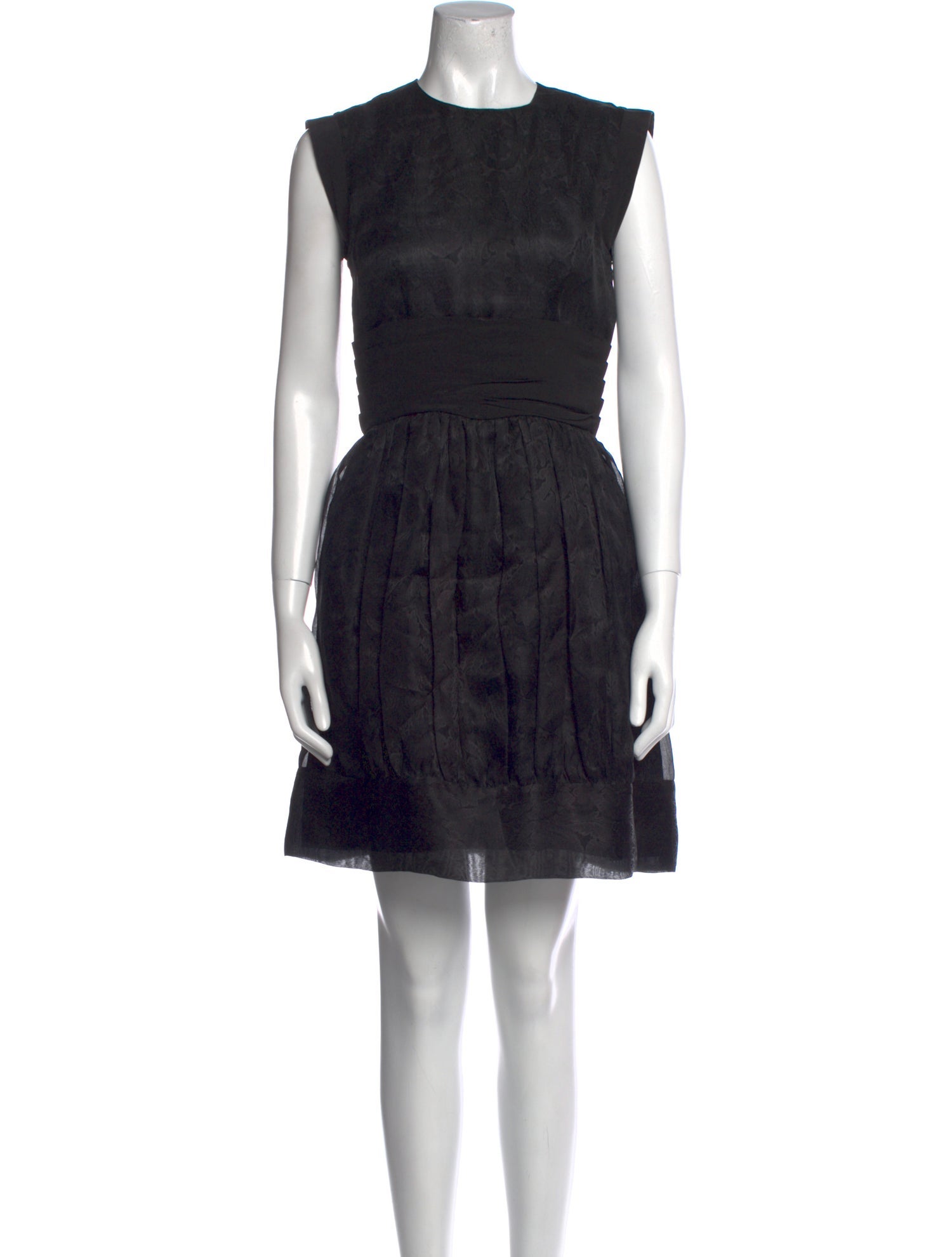 Balenciaga Silk Mini Dress