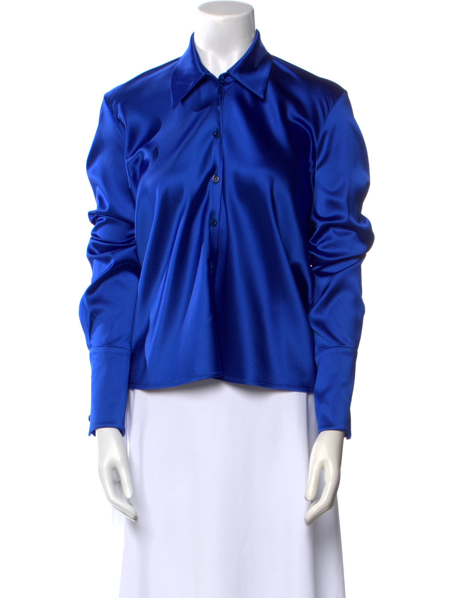 Balenciaga 2018 Satin Blouse