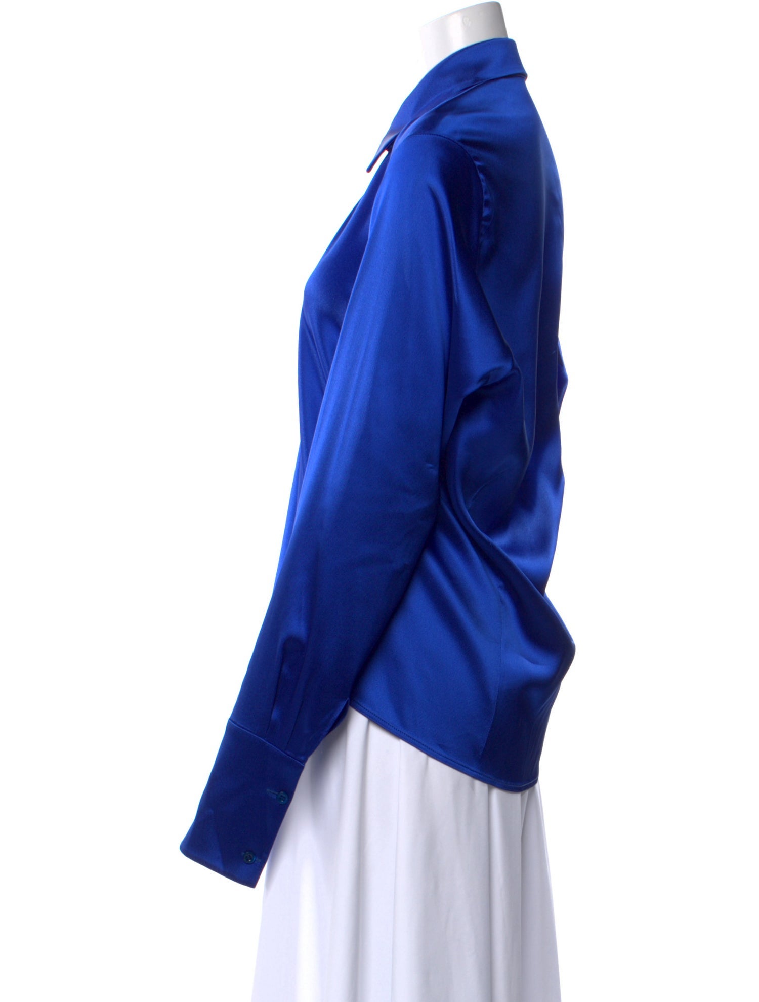 Balenciaga 2018 Satin Blouse