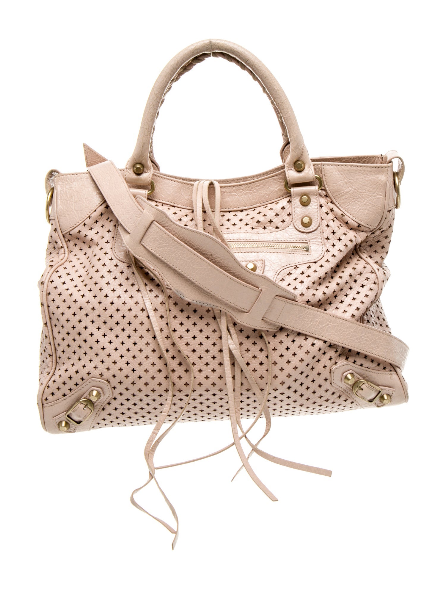 Balenciaga Leather Motocross Classic City