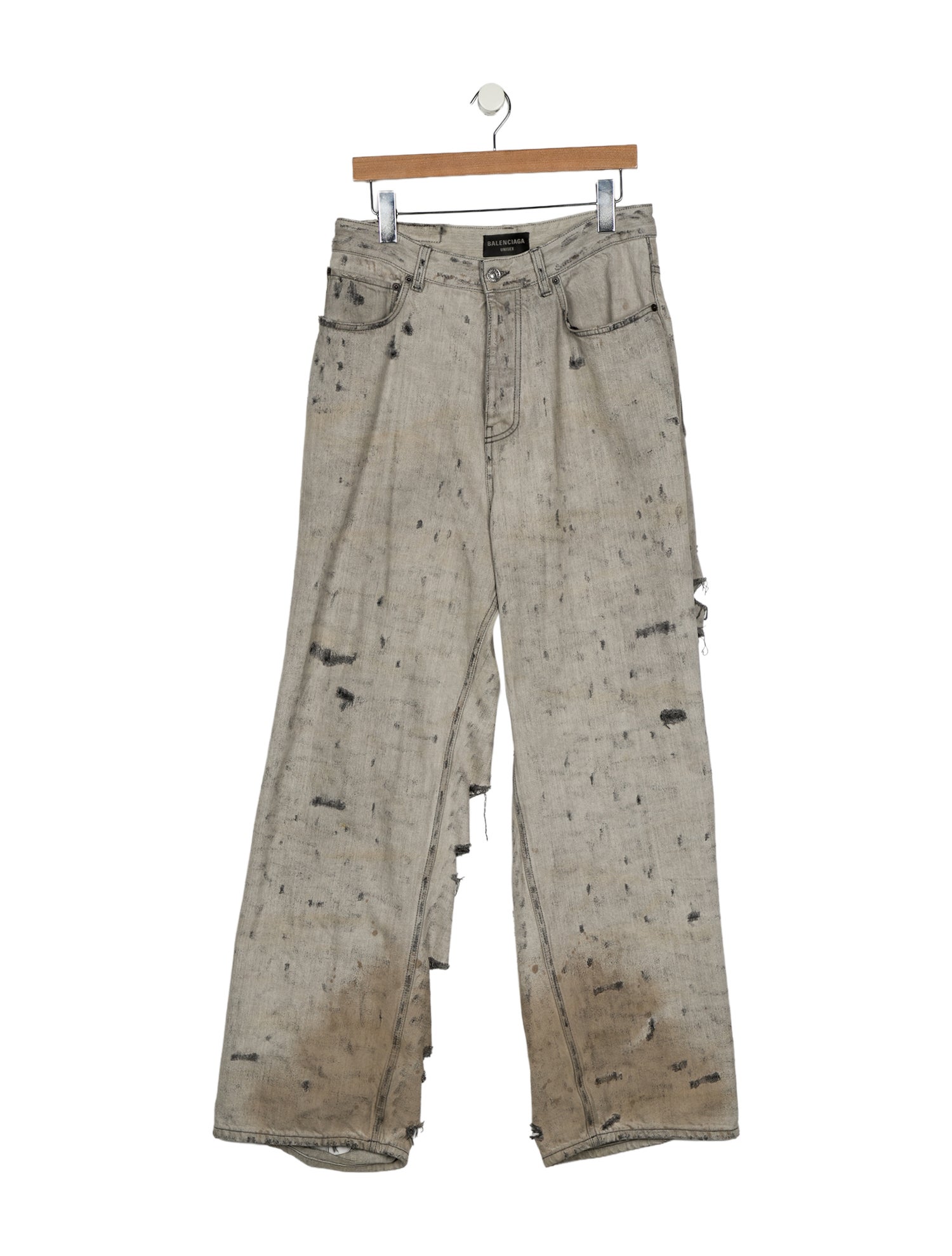 Balenciaga 2023 Straight-Leg Jeans