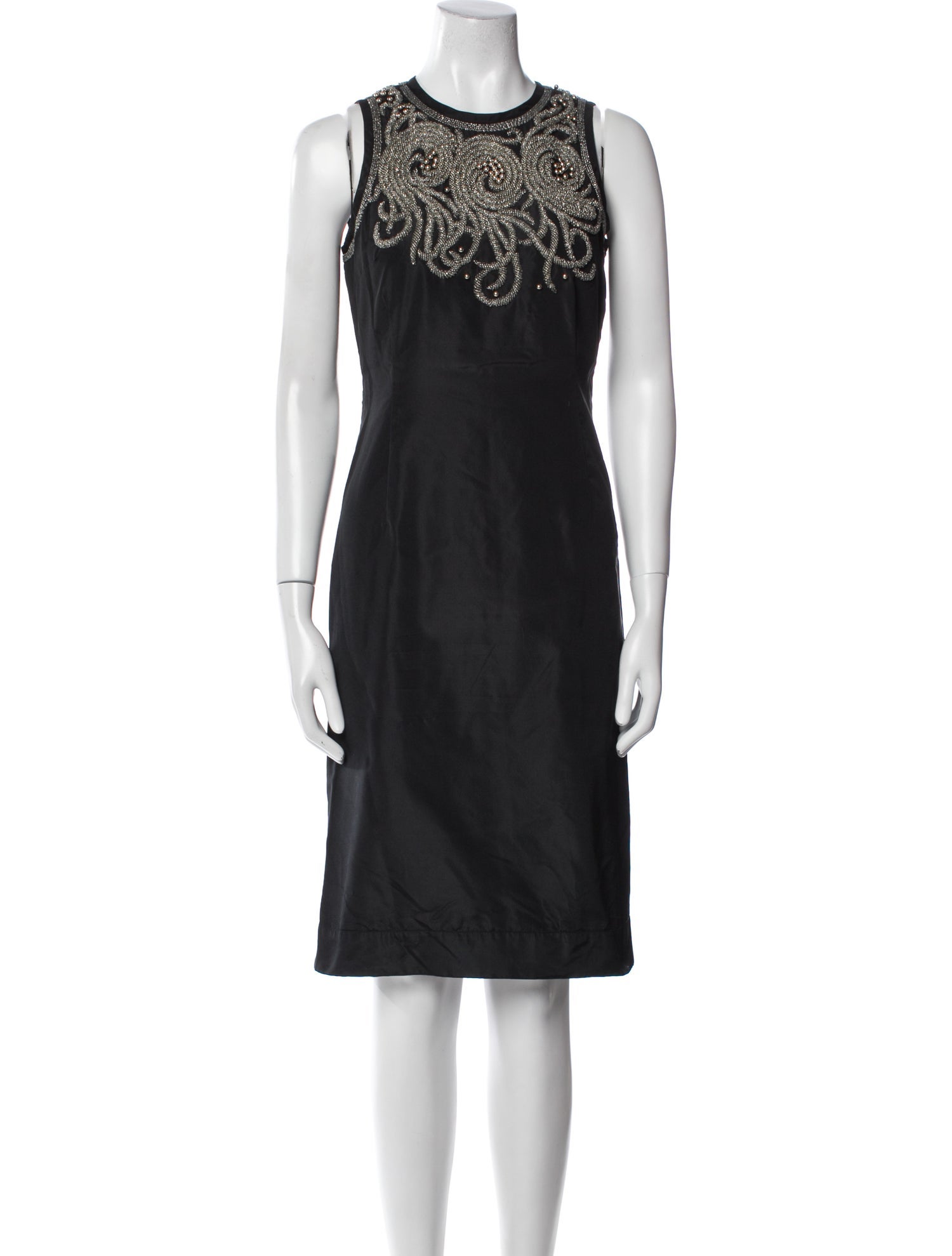 Balenciaga Silk Knee-Length Dress